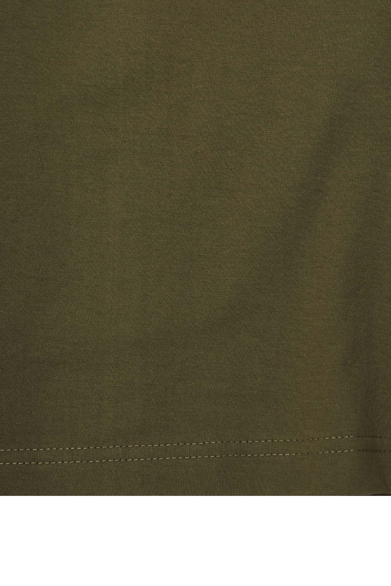 "POSITIVE FREQUENCIES" TEE IN OLIVE - Image 11