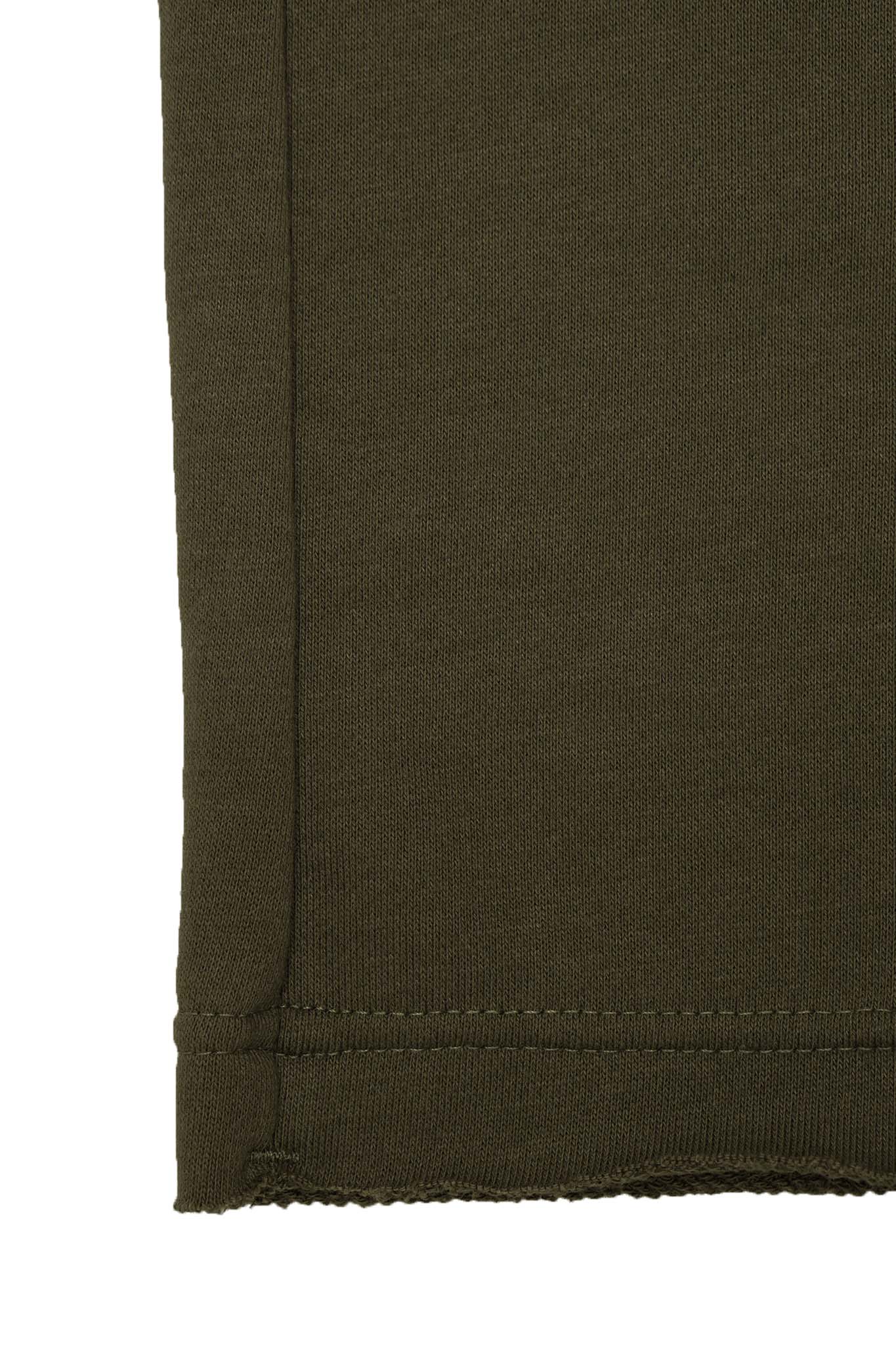 RAW FINISH CROPPED PANTS IN OLIVE - Image 10