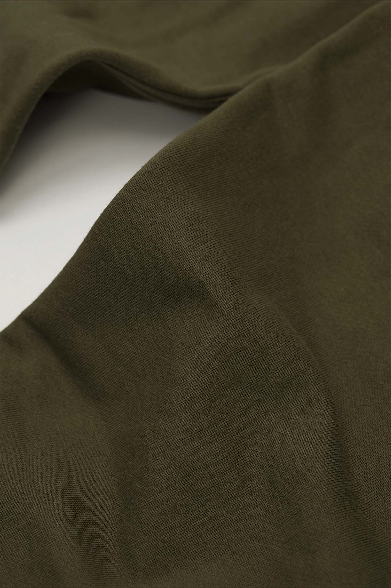 RAW FINISH CROPPED PANTS IN OLIVE - Image 12