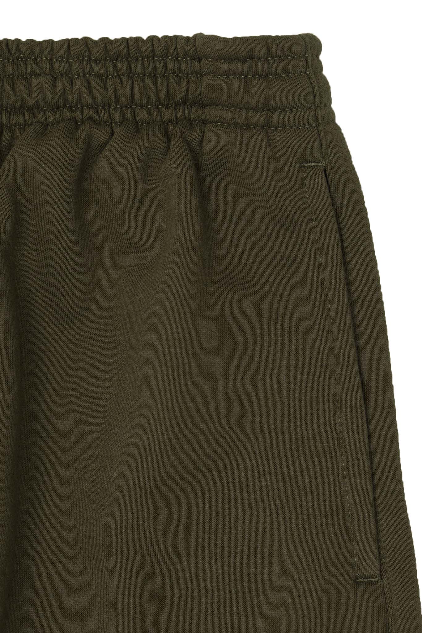 RAW FINISH CROPPED PANTS IN OLIVE - Image 5