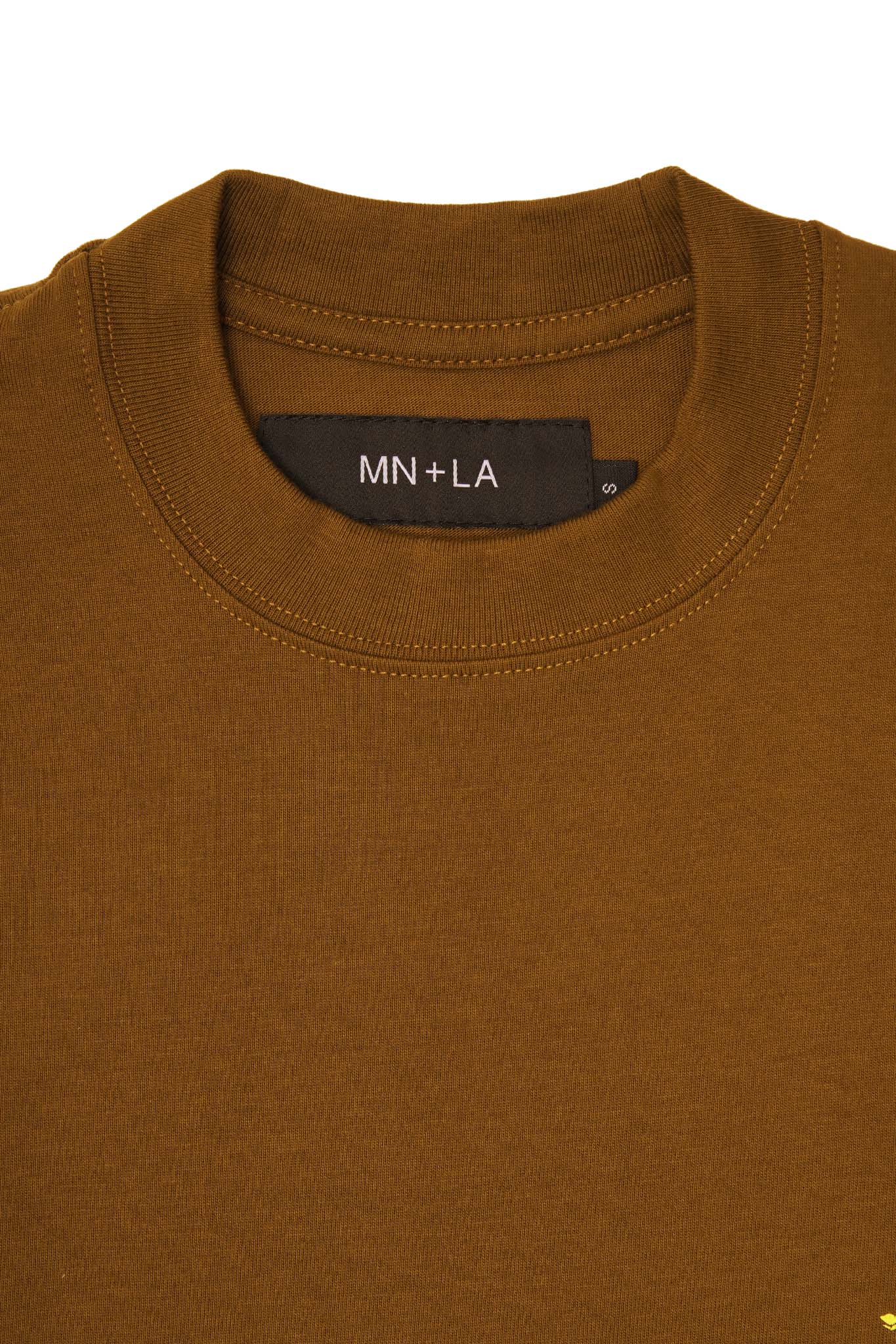 "REAR VIEW" ULTRA HEAVY TEE IN RUST - Image 2