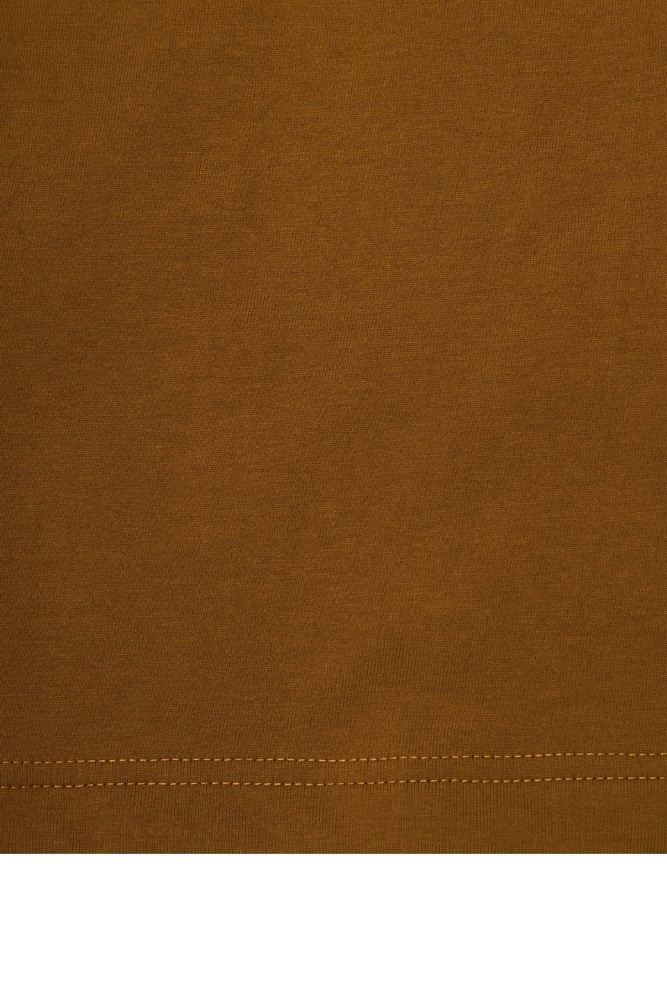 "REAR VIEW" ULTRA HEAVY TEE IN RUST - Image 6