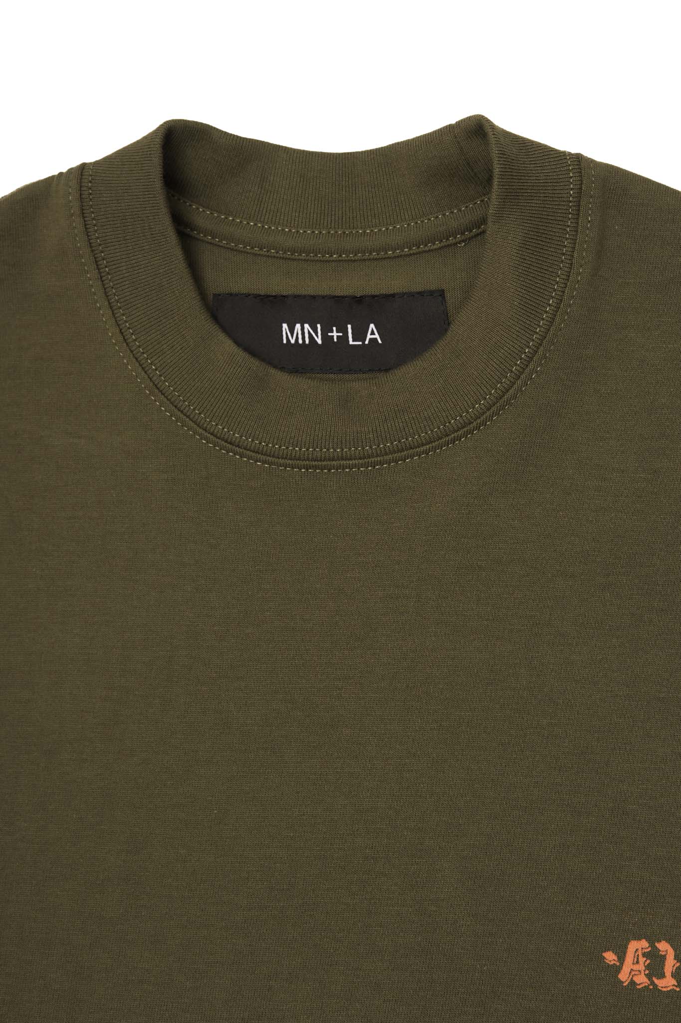 "REAR VIEW" ULTRA HEAVY TEE IN OLIVE - Image 5
