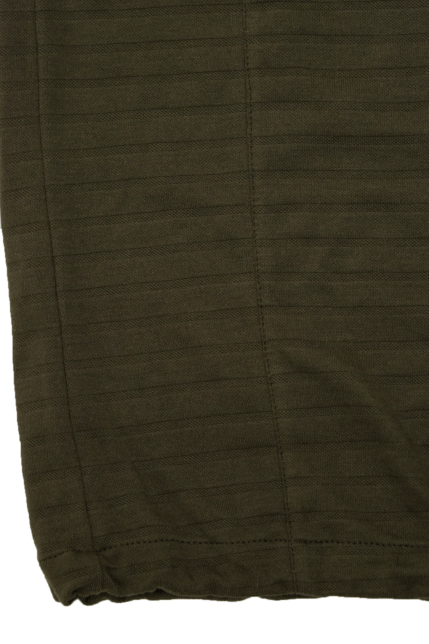 ROGUE SPLIT WIDE PANTS IN OLIVE STRIPED PIQUE - Image 11