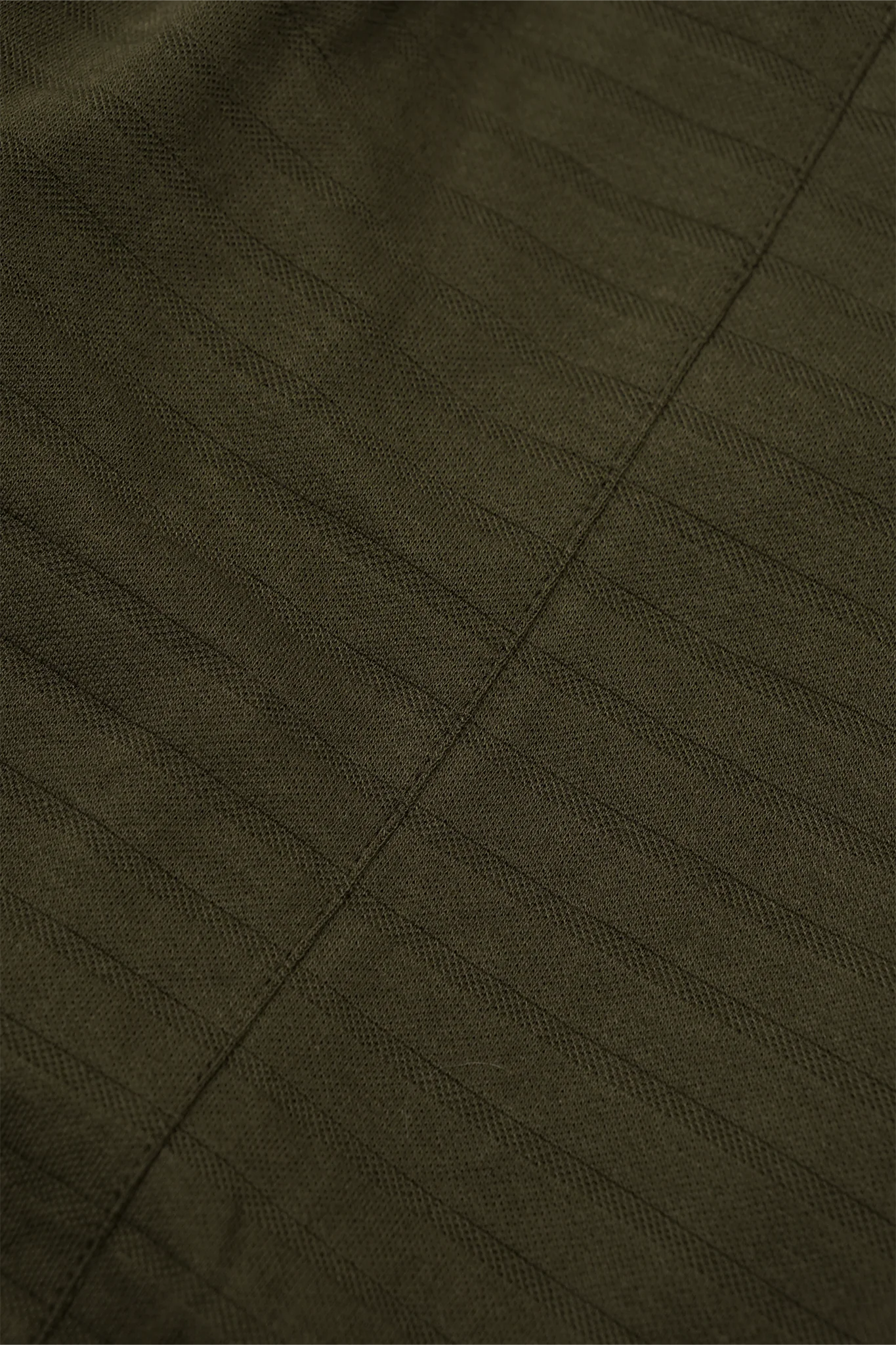 ROGUE SPLIT WIDE PANTS IN OLIVE STRIPED PIQUE - Image 15
