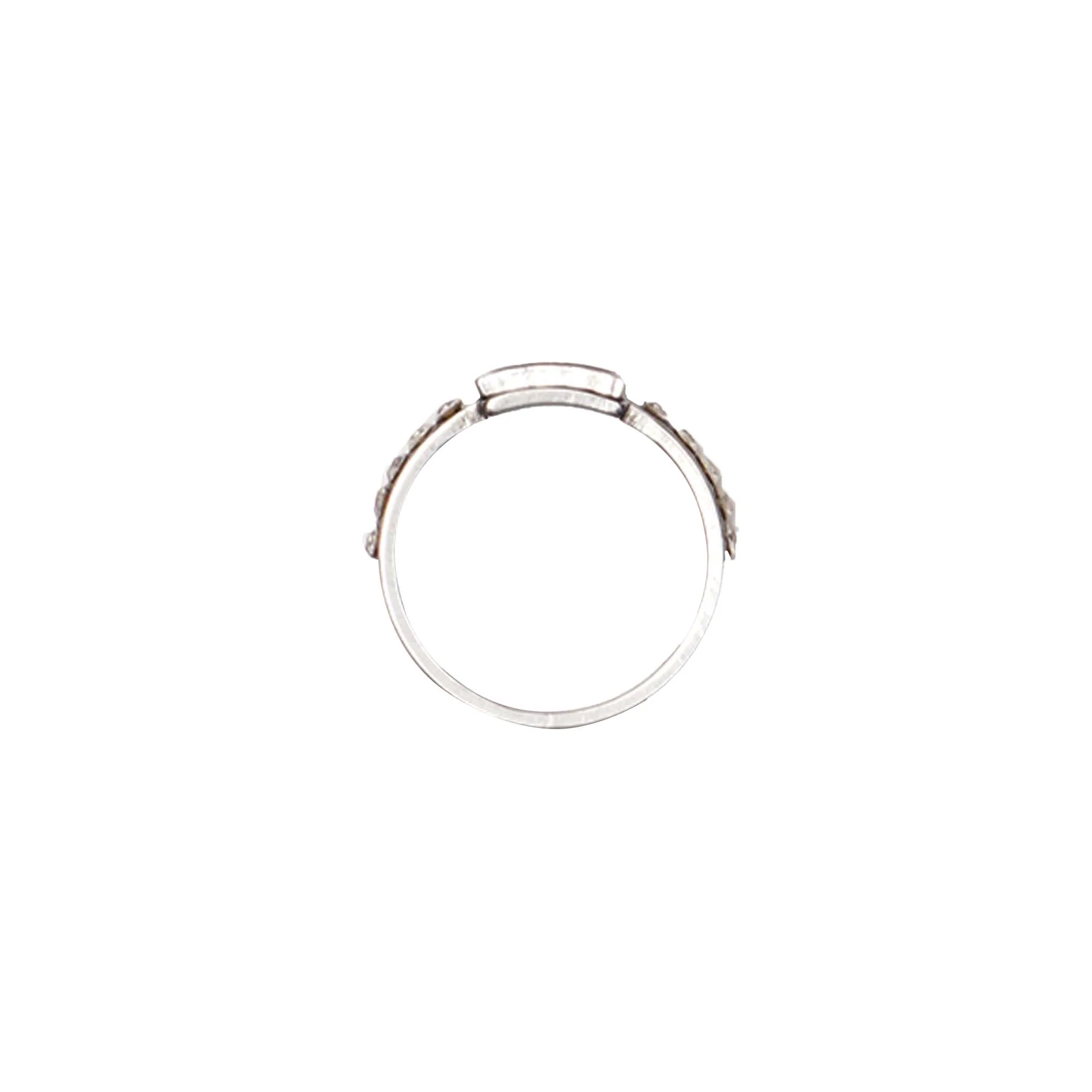 RUBY SILVA RING