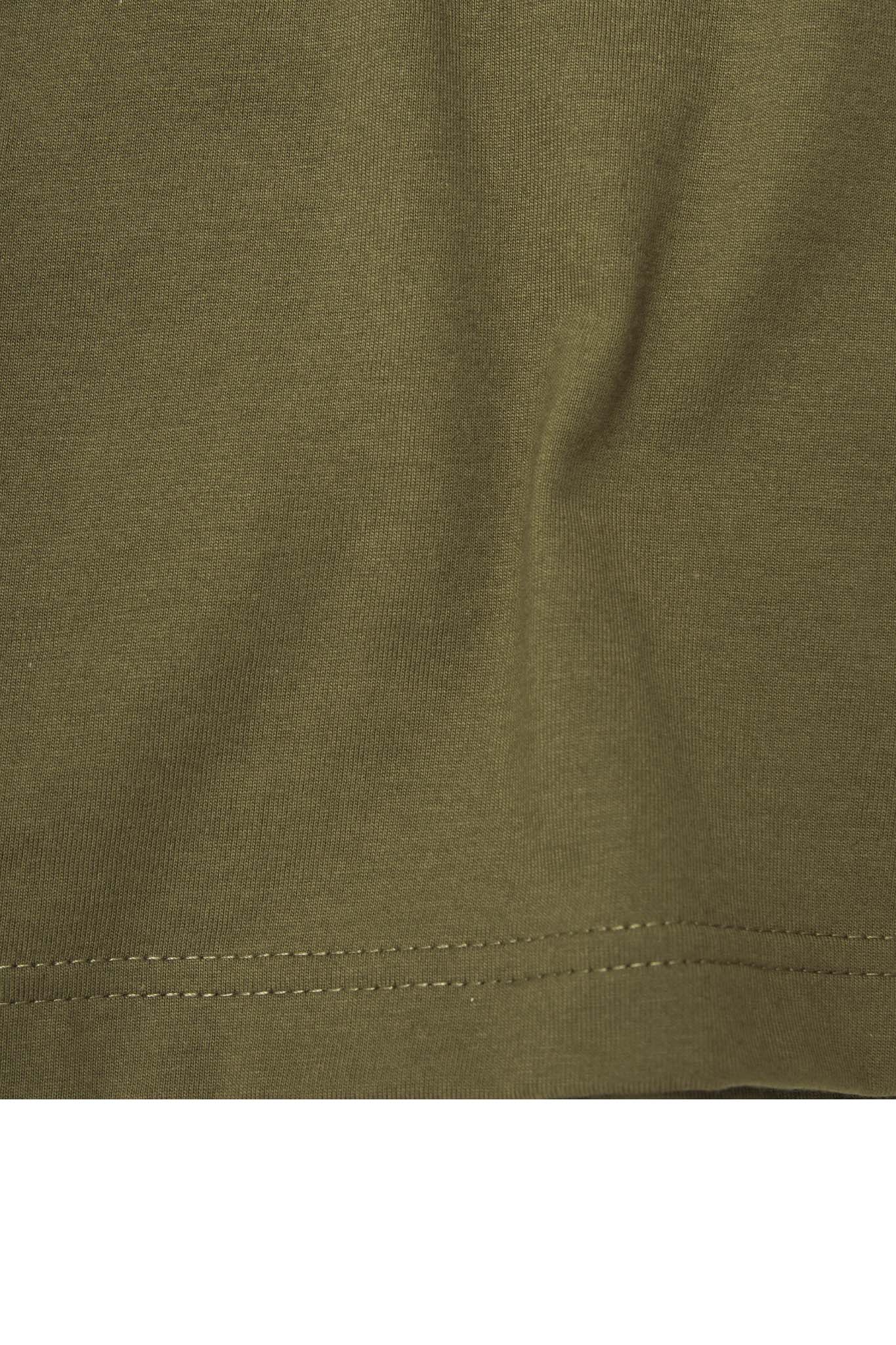 "SAFE TRIP" TEE IN OLIVE - Image 8