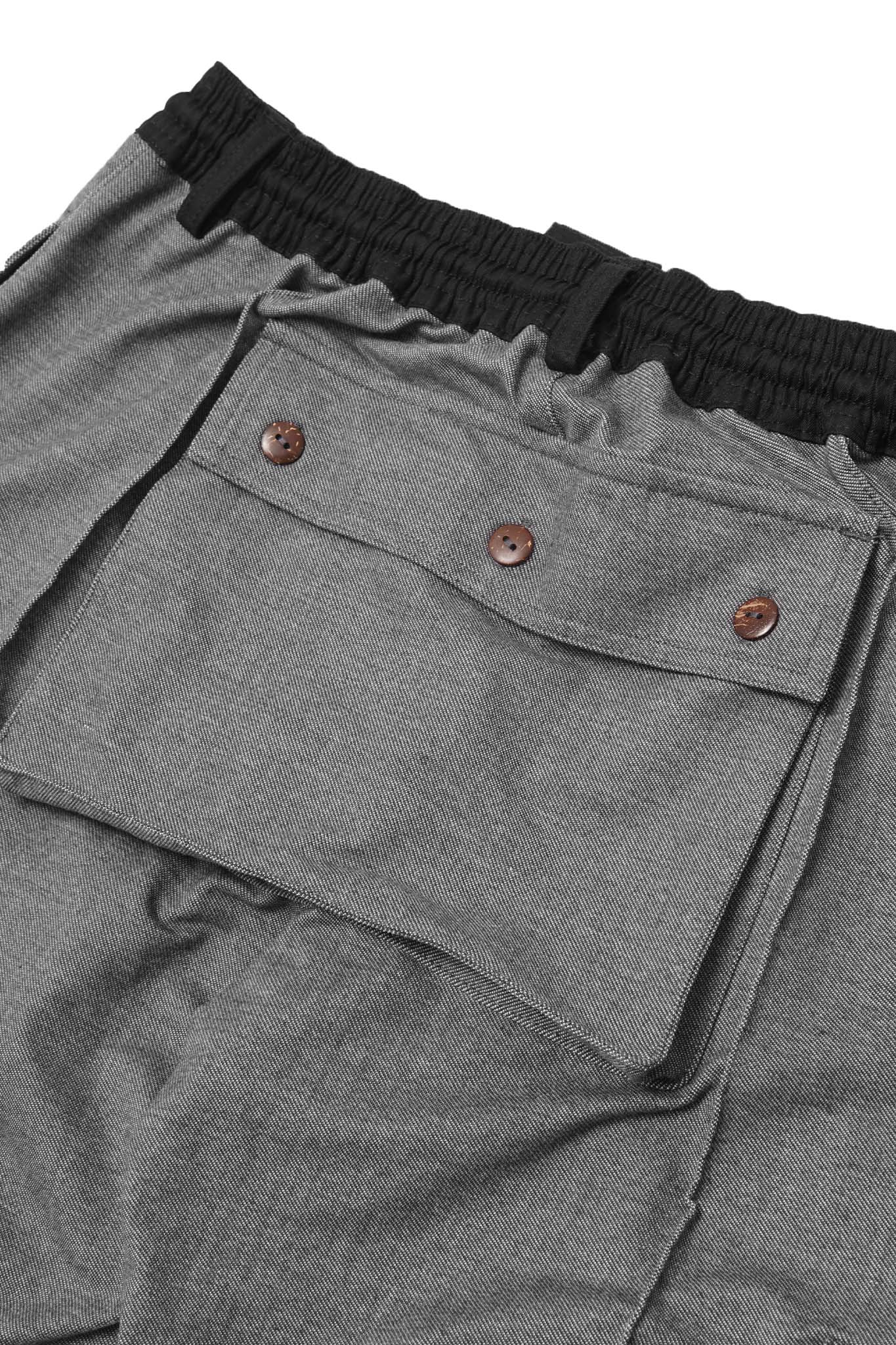"SARU" PANTS (003) IN SLATE - Image 7