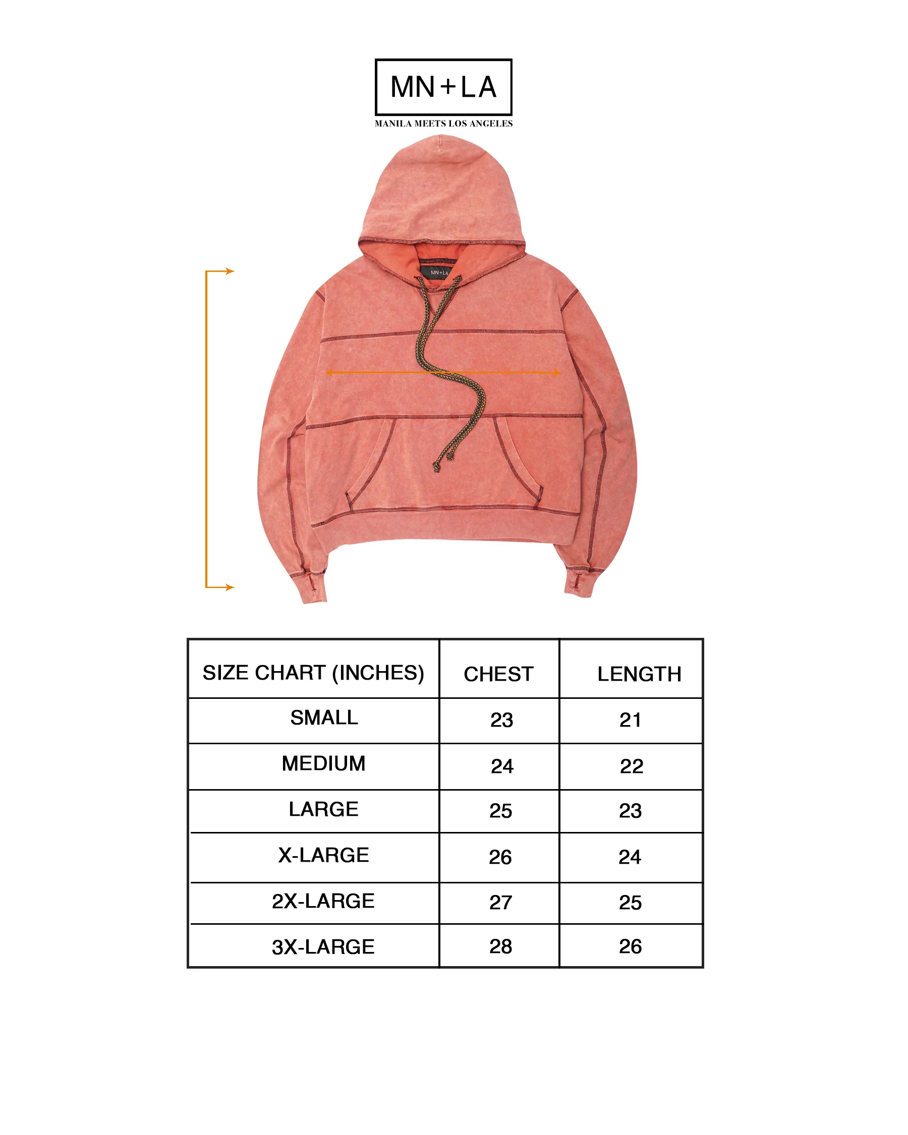SHINOBI HOODIE IN IMPERIAL RED - Image 4
