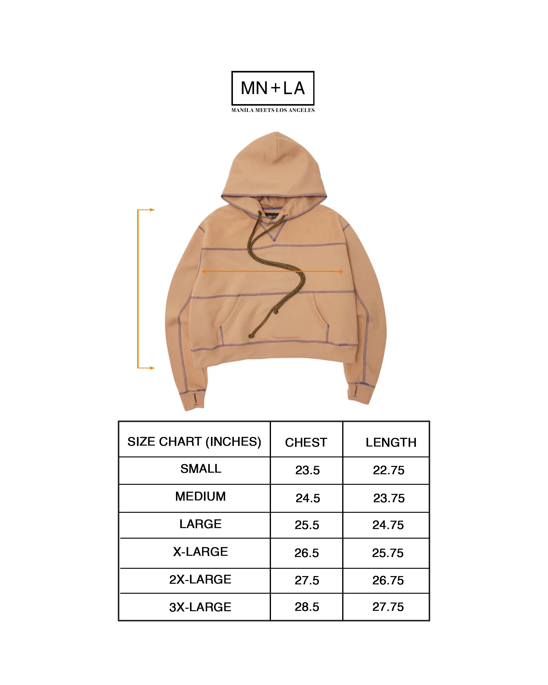 SHINOBI HOODIE IN WHEAT - Image 4