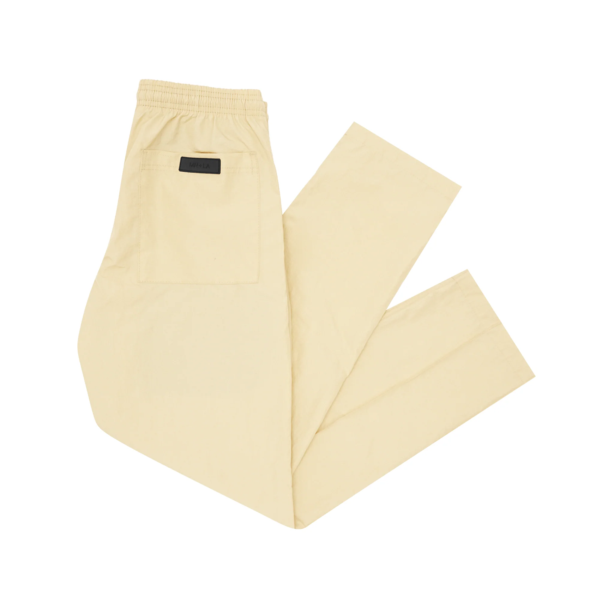 SHINOBI PLEATED LOUNGE PANTS IN BONE - Image 3