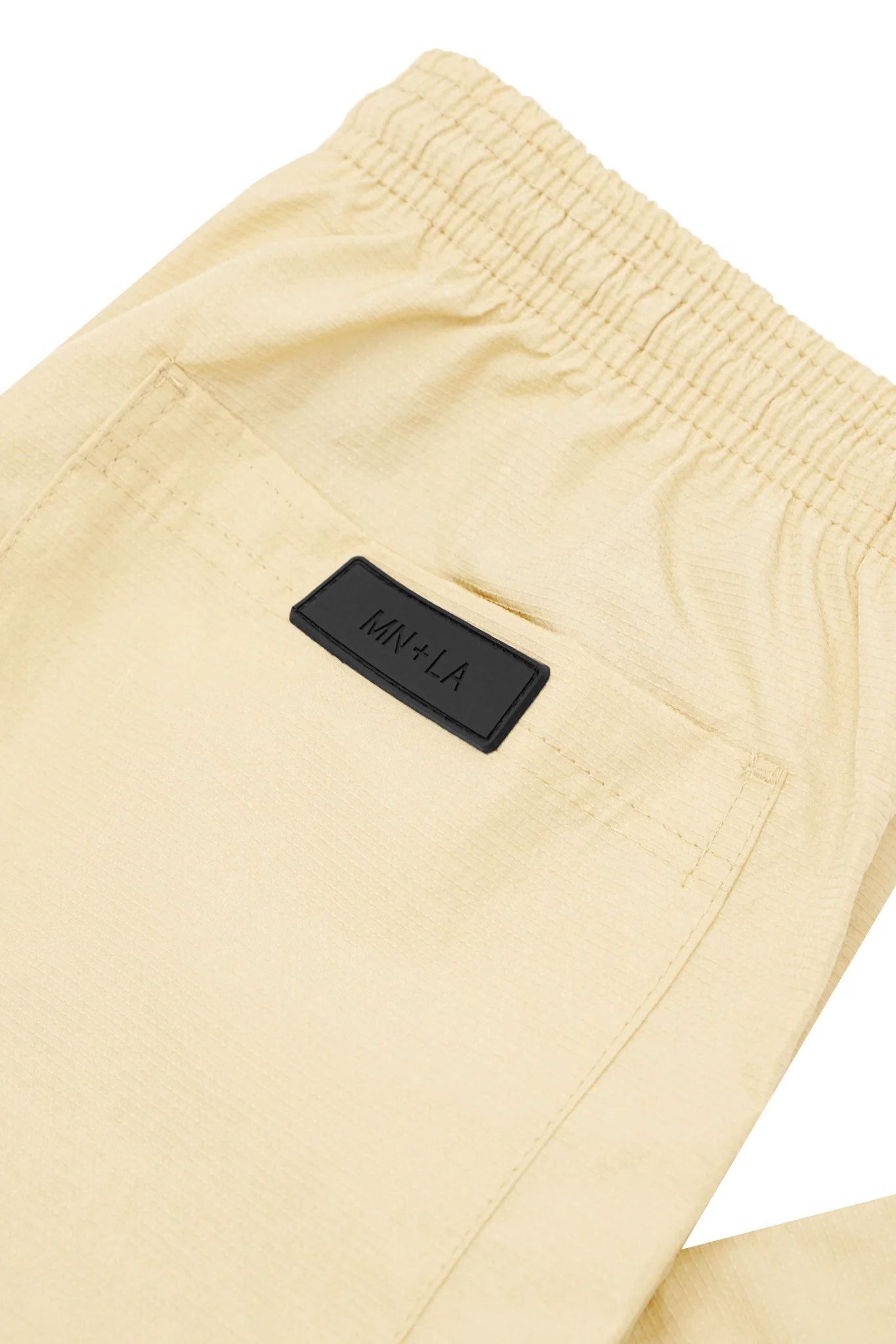 SHINOBI PLEATED LOUNGE PANTS IN BONE - Image 8