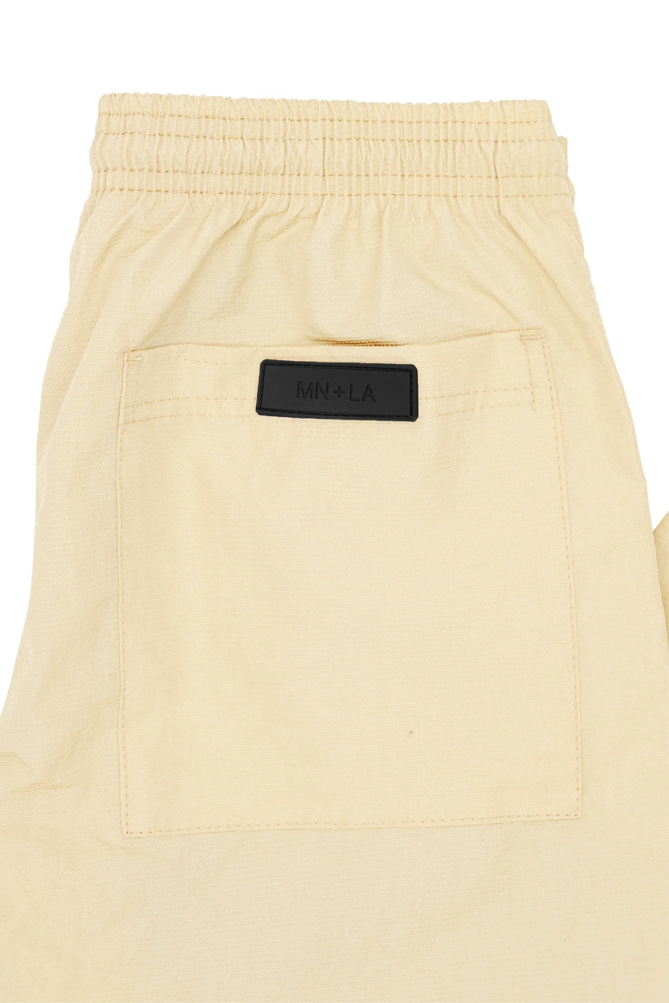 SHINOBI PLEATED LOUNGE PANTS IN BONE - Image 9
