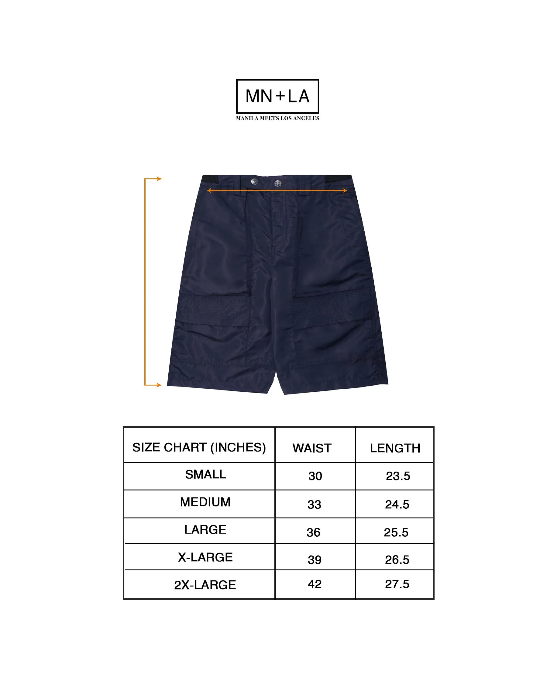 SHINOBI SHORTS IN NAVY - Image 5