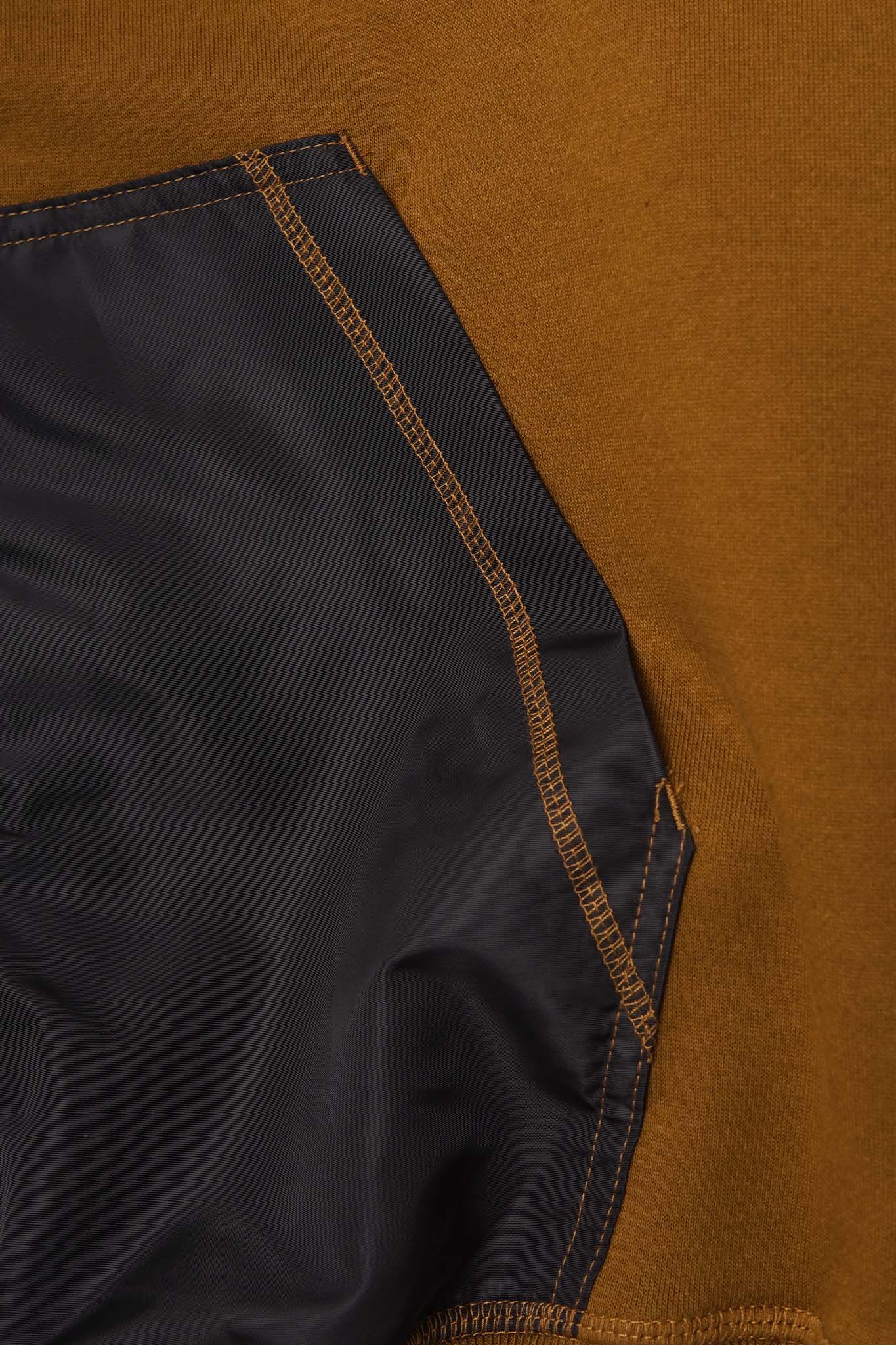 SHINOBI ZIP HOODIE IN RUST - Image 8