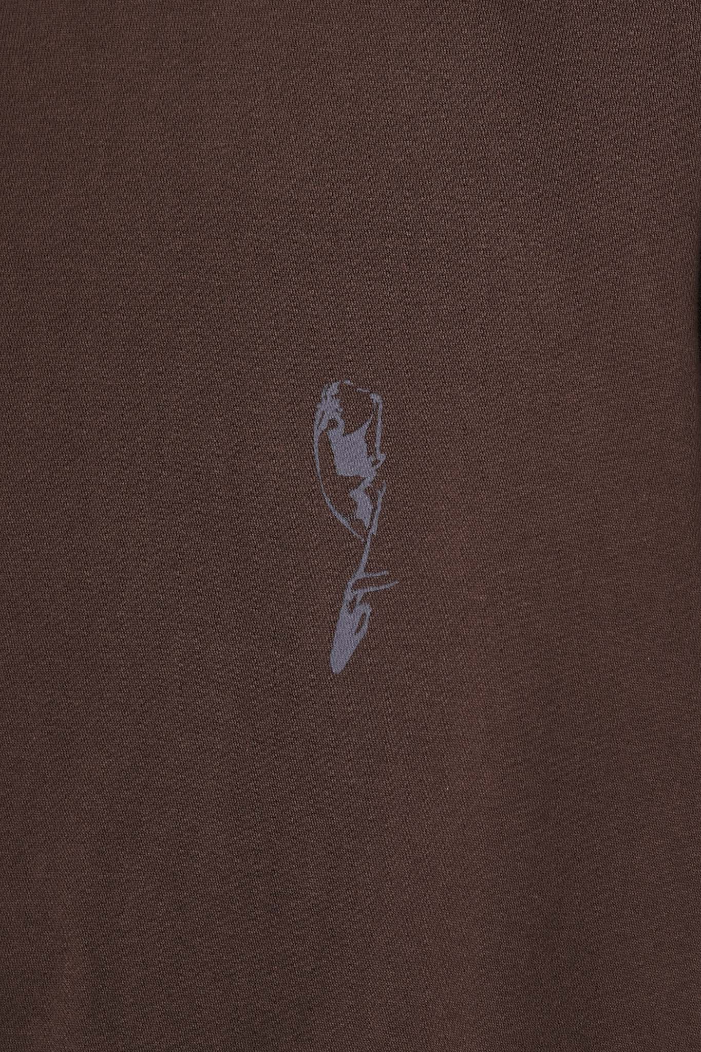 "SOUFFRE IN SILENCE" ULTRA HEAVY TEE IN WOOD - Image 12