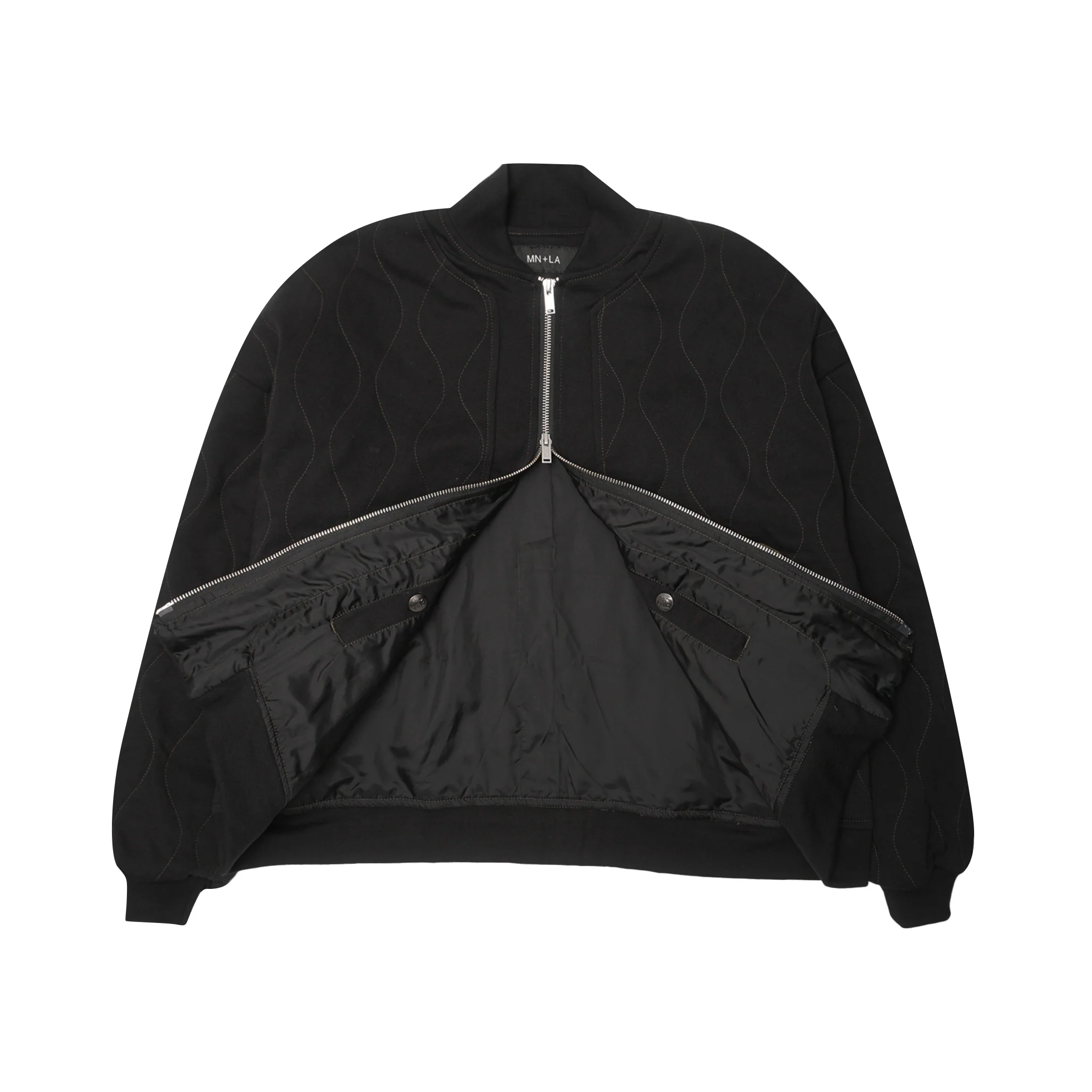 STEALTH AVIATOR BOMBER JACKET - Image 2