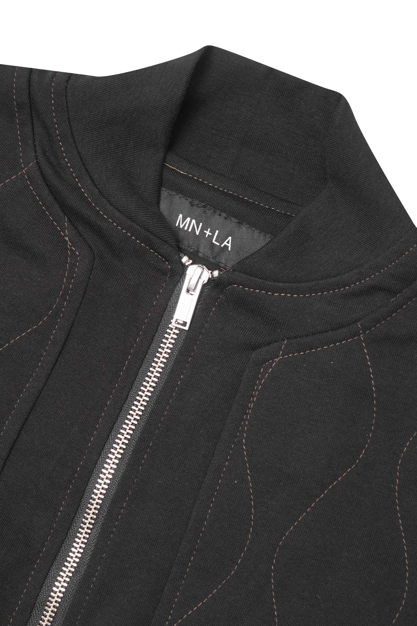 STEALTH AVIATOR BOMBER JACKET - Image 5