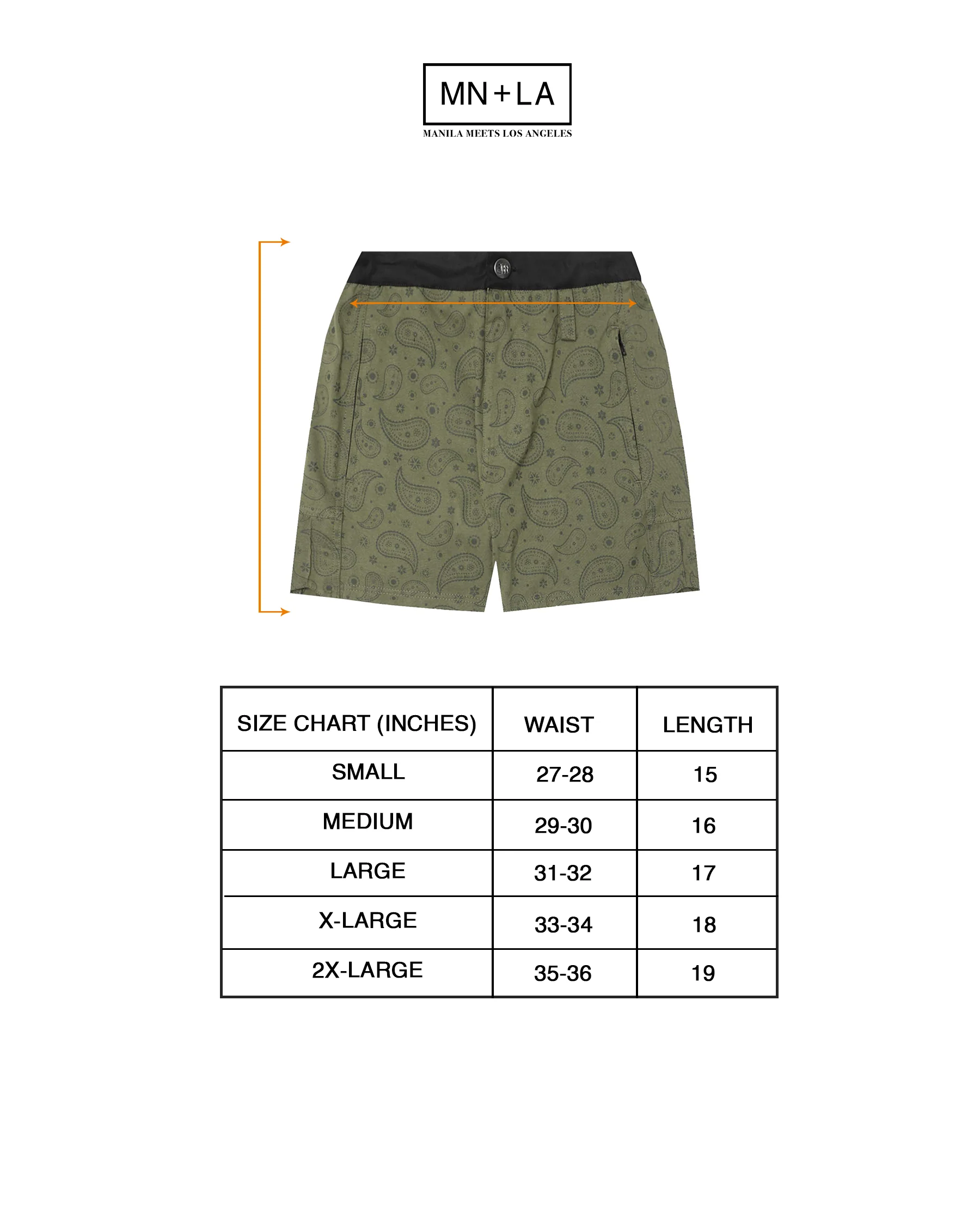 STRIDE SHORTS IN FERN PAISLEY - Image 4