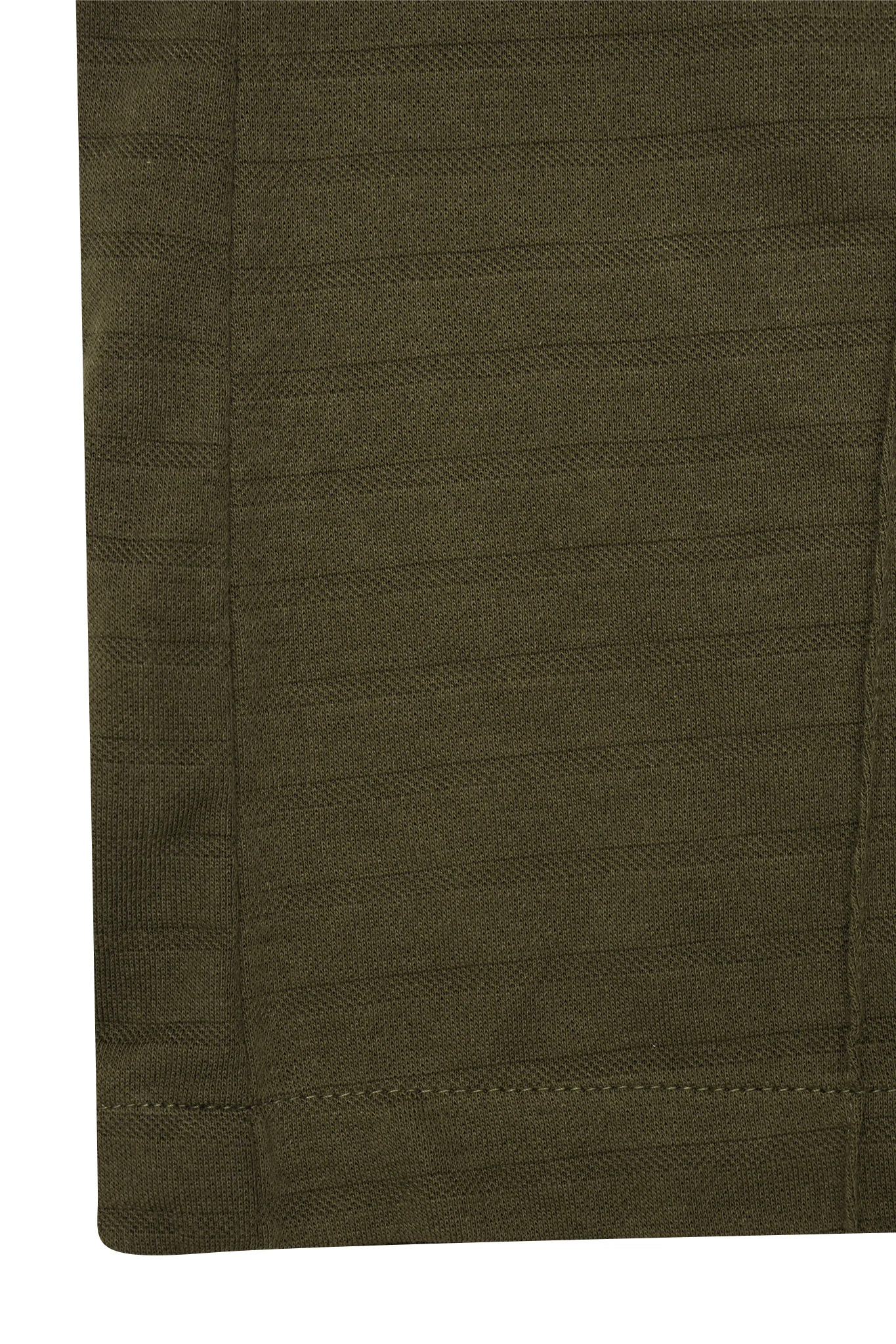 STRIPED PIQUE PLEATED ULTRA WIDE PANTS IN OLIVE - Image 11