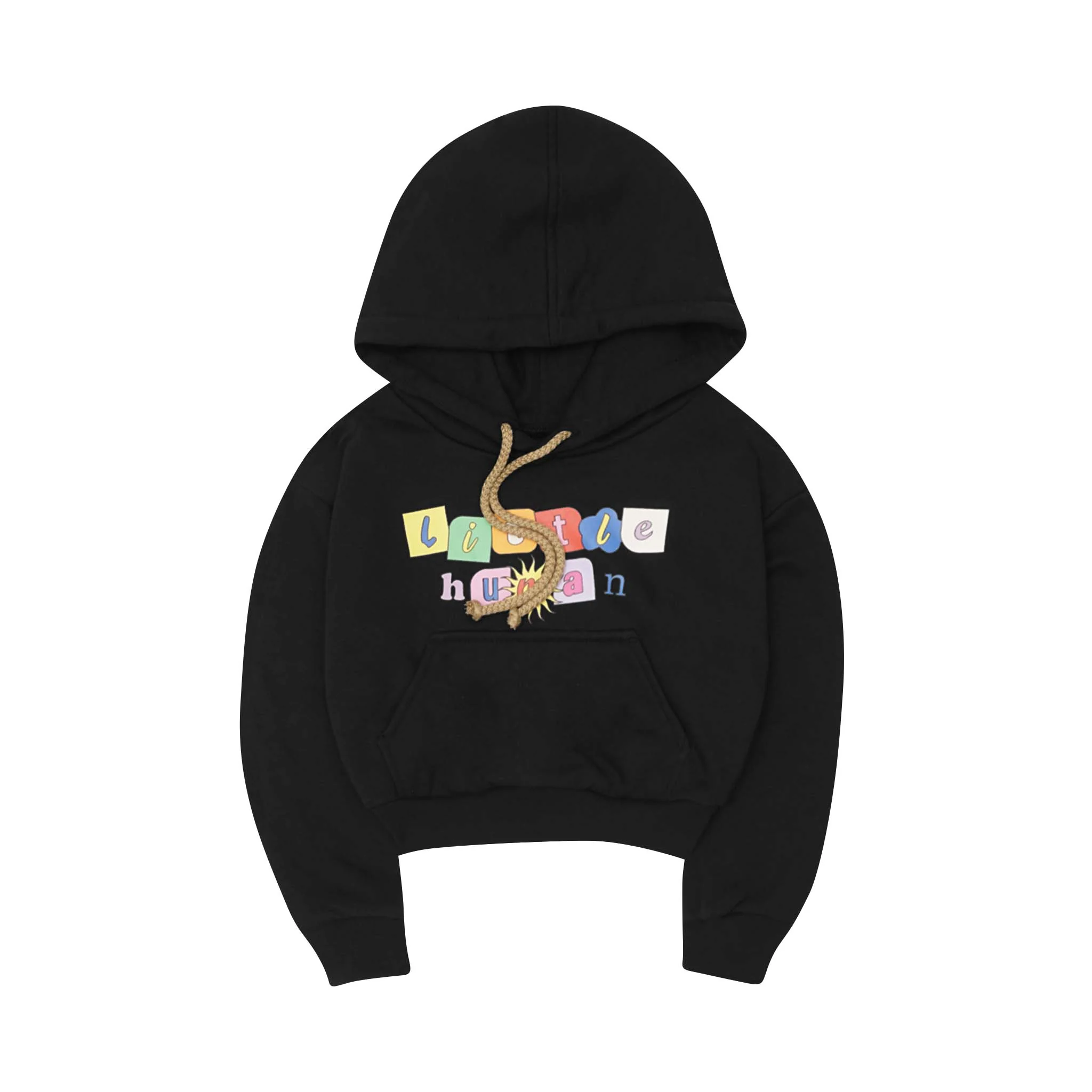 "SUN IS OUT" LITTLE HUMAN™ HOODIE IN ANTHRACITE