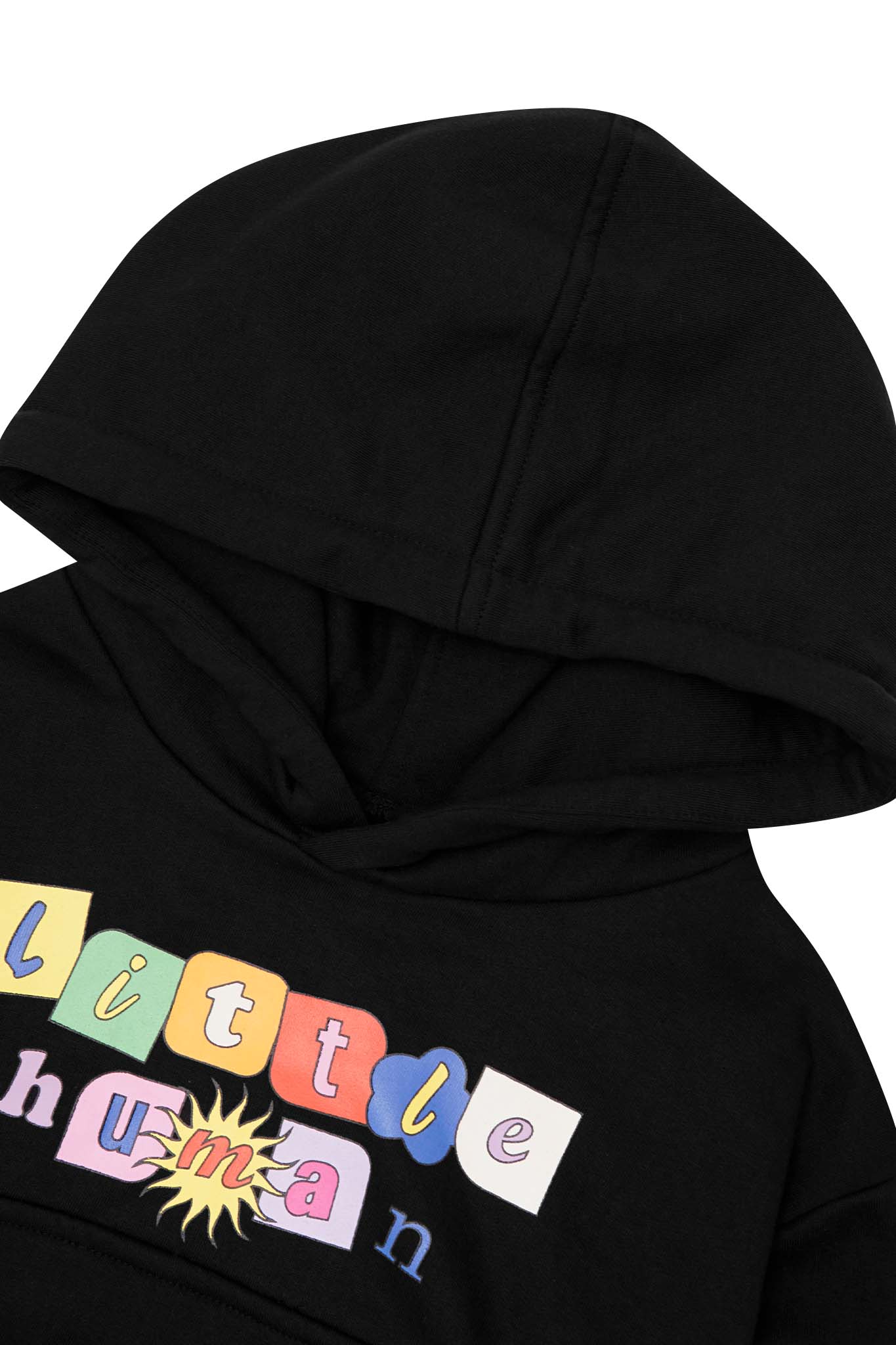 "SUN IS OUT" LITTLE HUMAN™ HOODIE IN ANTHRACITE - Image 5