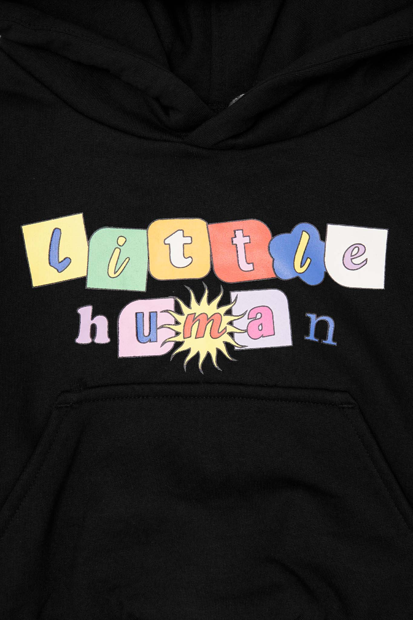"SUN IS OUT" LITTLE HUMAN™ HOODIE IN ANTHRACITE - Image 7