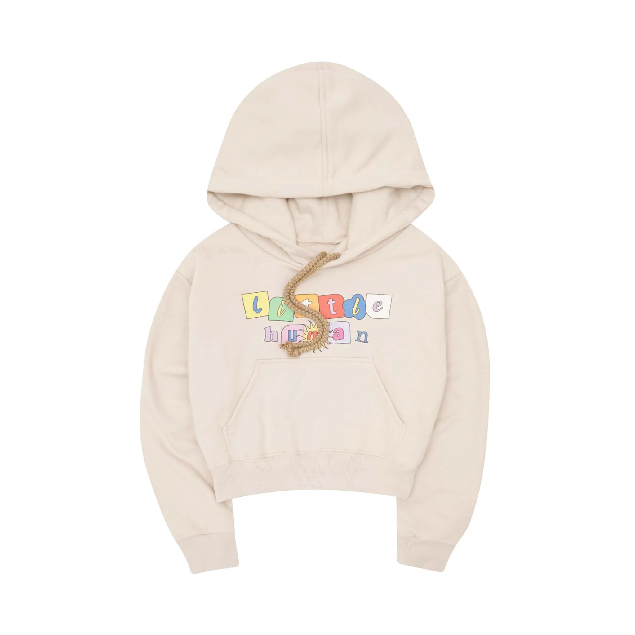 "SUN IS OUT" LITTLE HUMAN™ HOODIE IN OAT