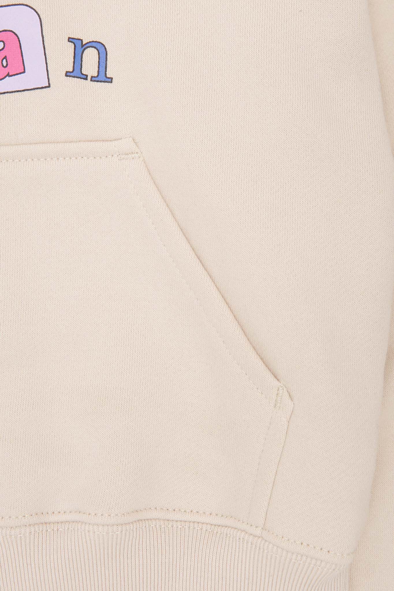 "SUN IS OUT" LITTLE HUMAN™ HOODIE IN OAT - Image 10