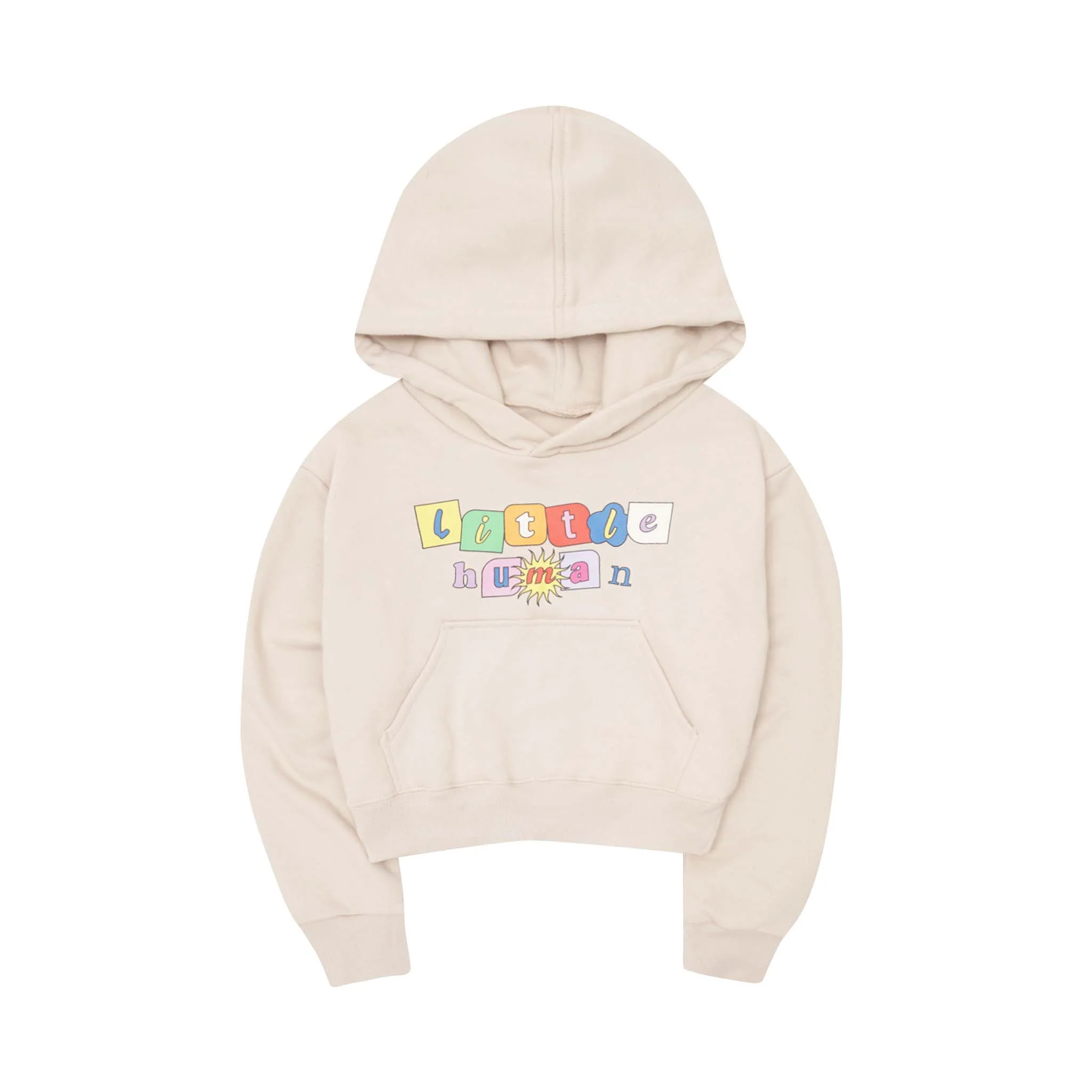 "SUN IS OUT" LITTLE HUMAN™ HOODIE IN OAT - Image 2