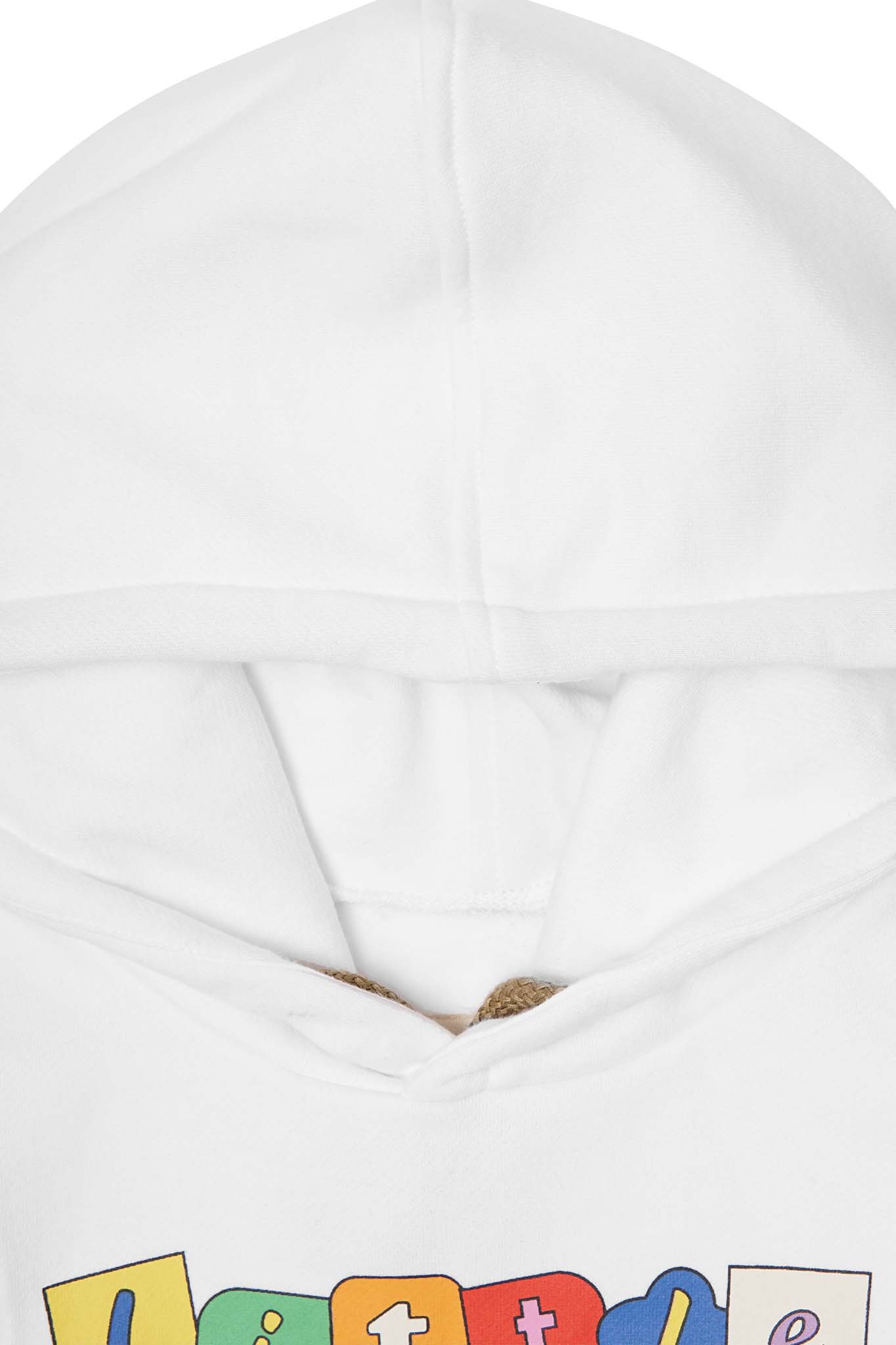 "SUN IS OUT" LITTLE HUMAN™ HOODIE IN WHITE - Image 3