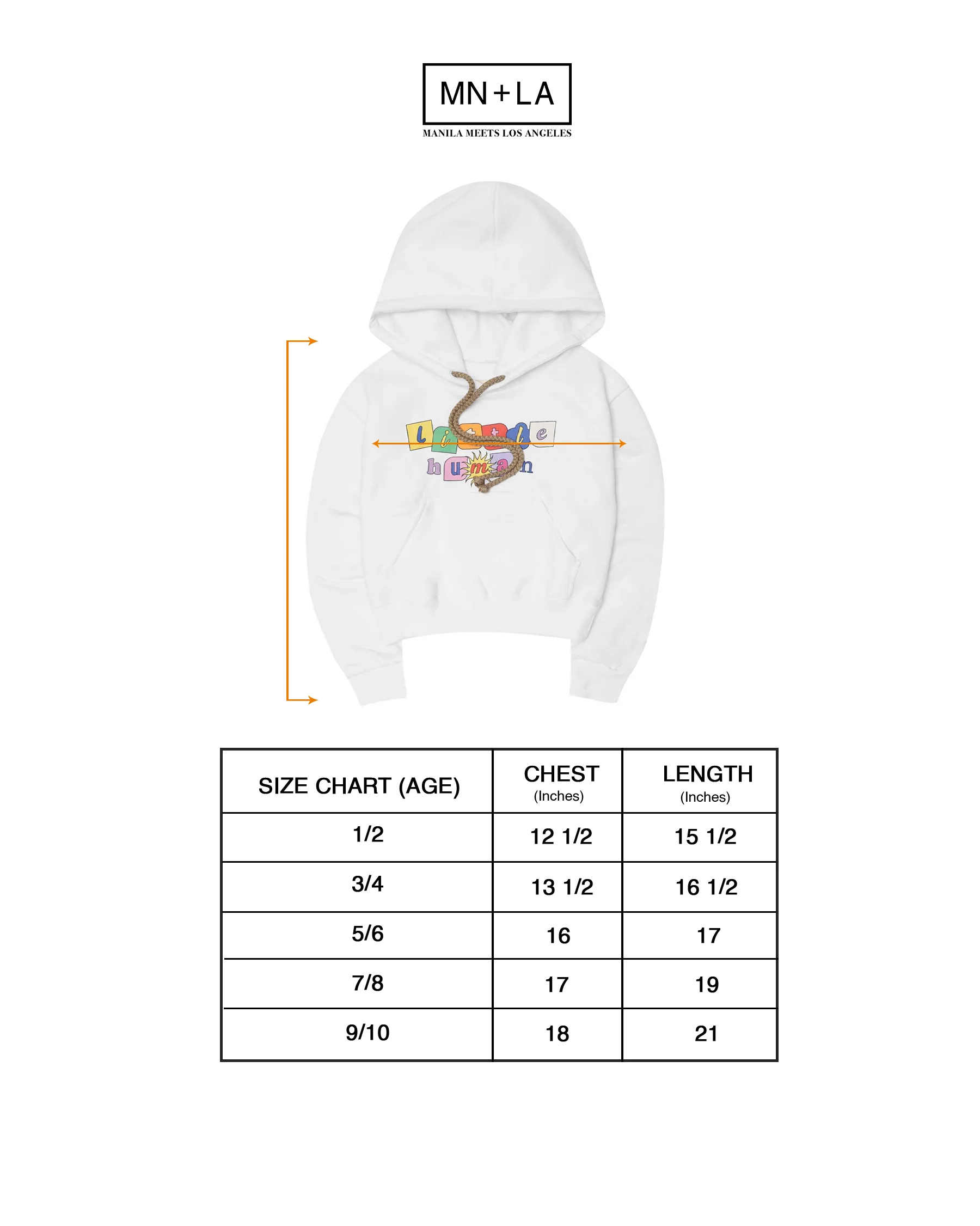 "SUN IS OUT" LITTLE HUMAN™ HOODIE IN WHITE - Image 4