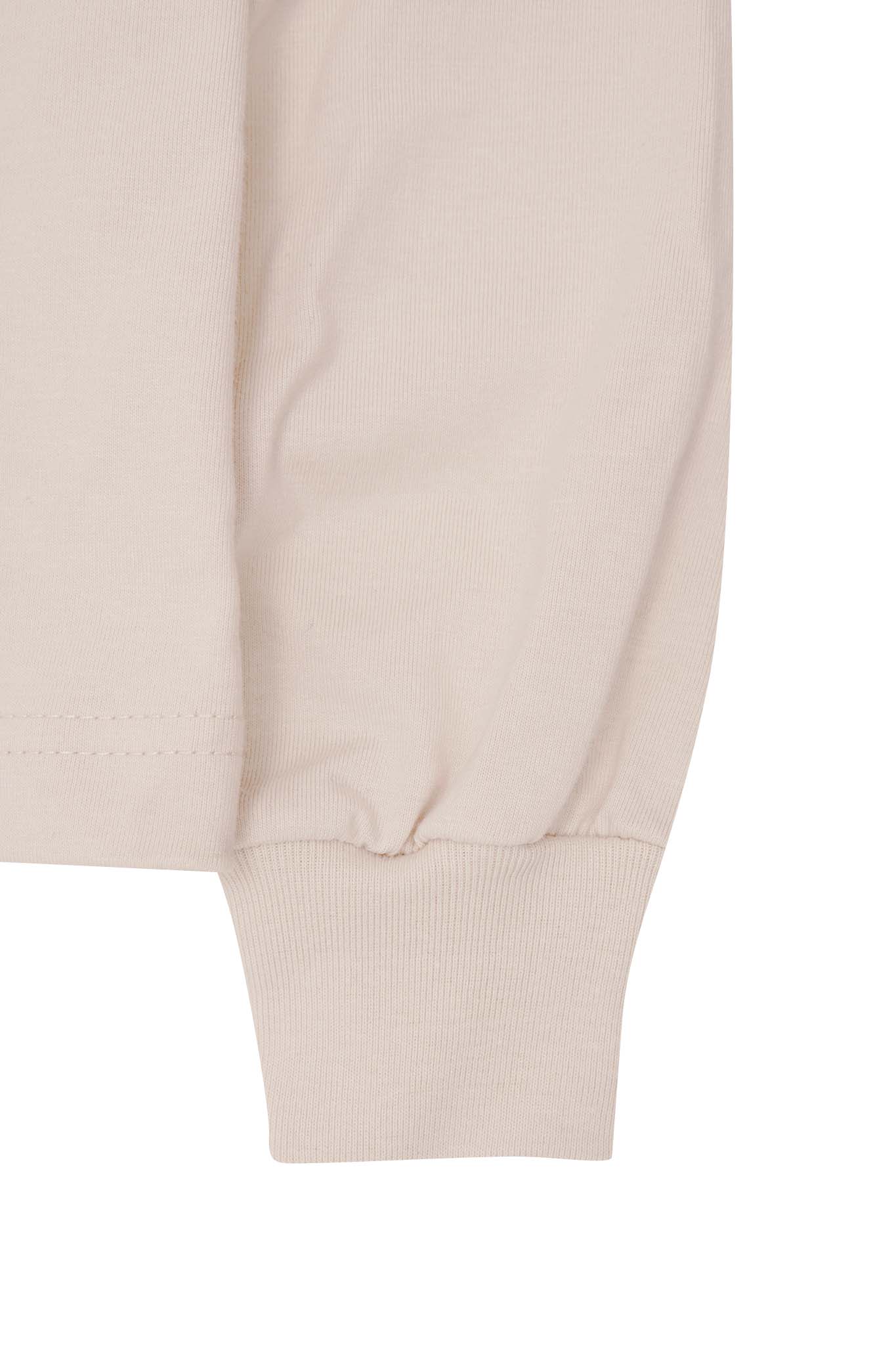 "SUN IS OUT" LITTLE HUMAN™ LONGSLEEVE TEE IN OAT - Image 7