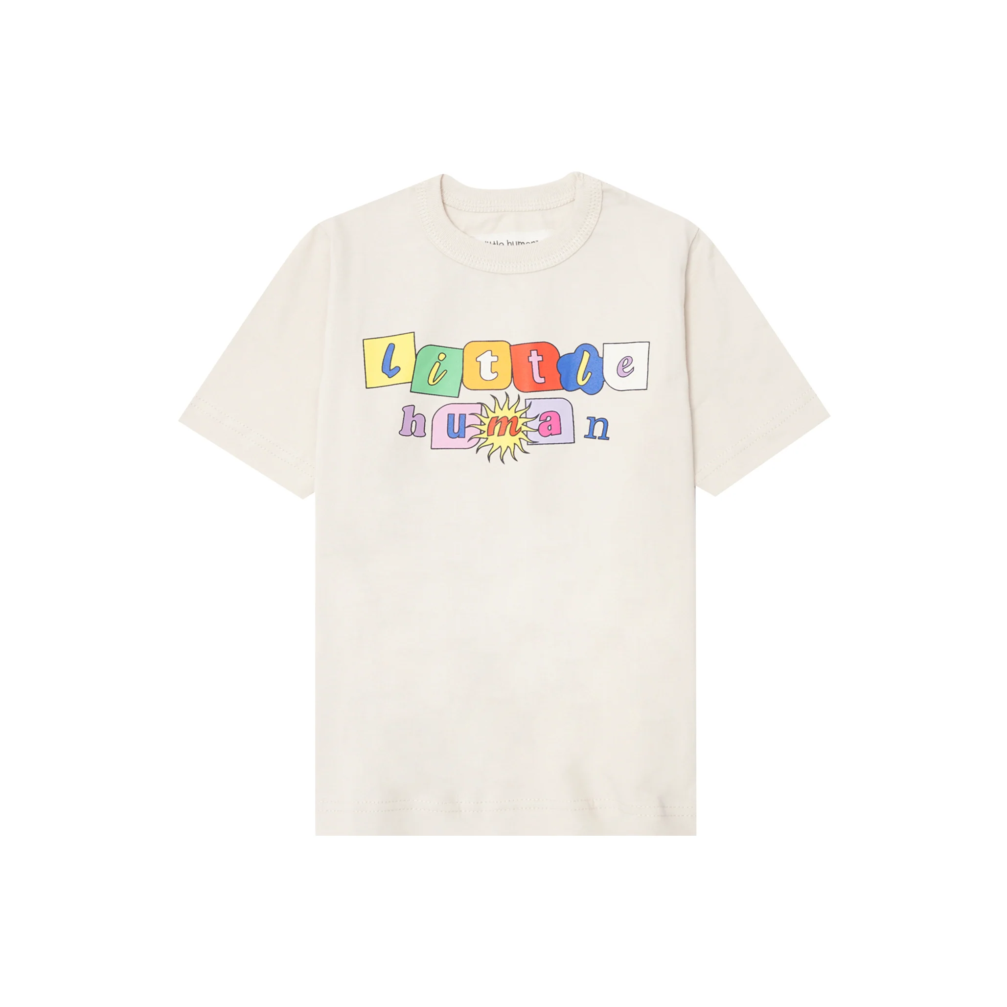 "SUN IS OUT" LITTLE HUMAN™ TEE IN OAT