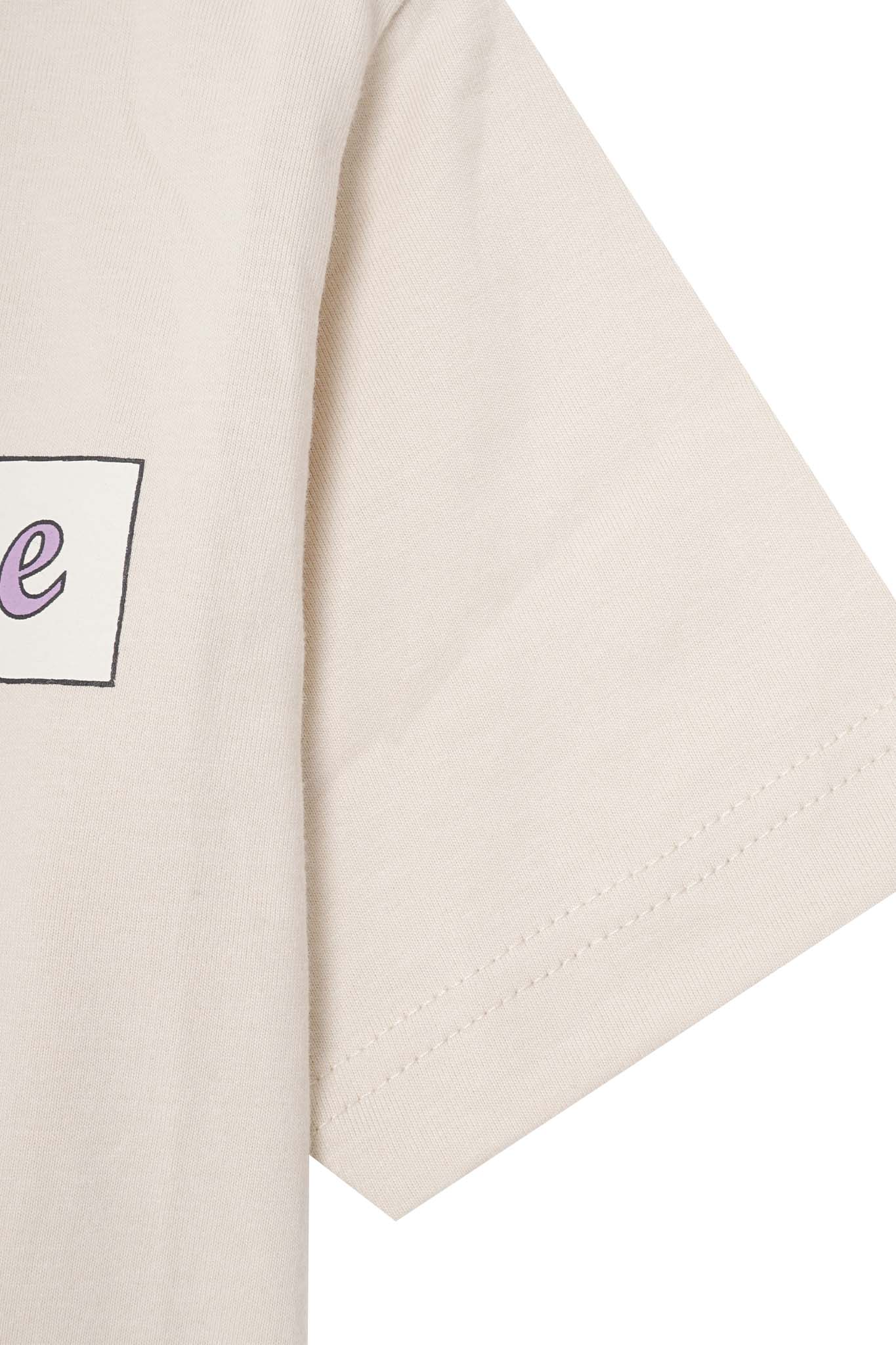 "SUN IS OUT" LITTLE HUMAN™ TEE IN OAT - Image 8