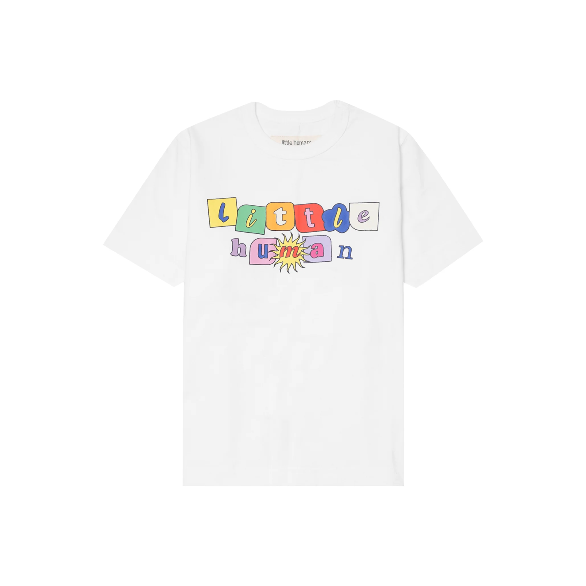 "SUN IS OUT" LITTLE HUMAN™ TEE IN WHITE