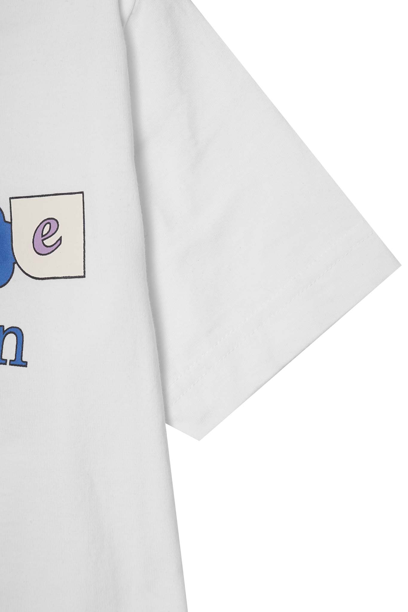 "SUN IS OUT" LITTLE HUMAN™ TEE IN WHITE - Image 8