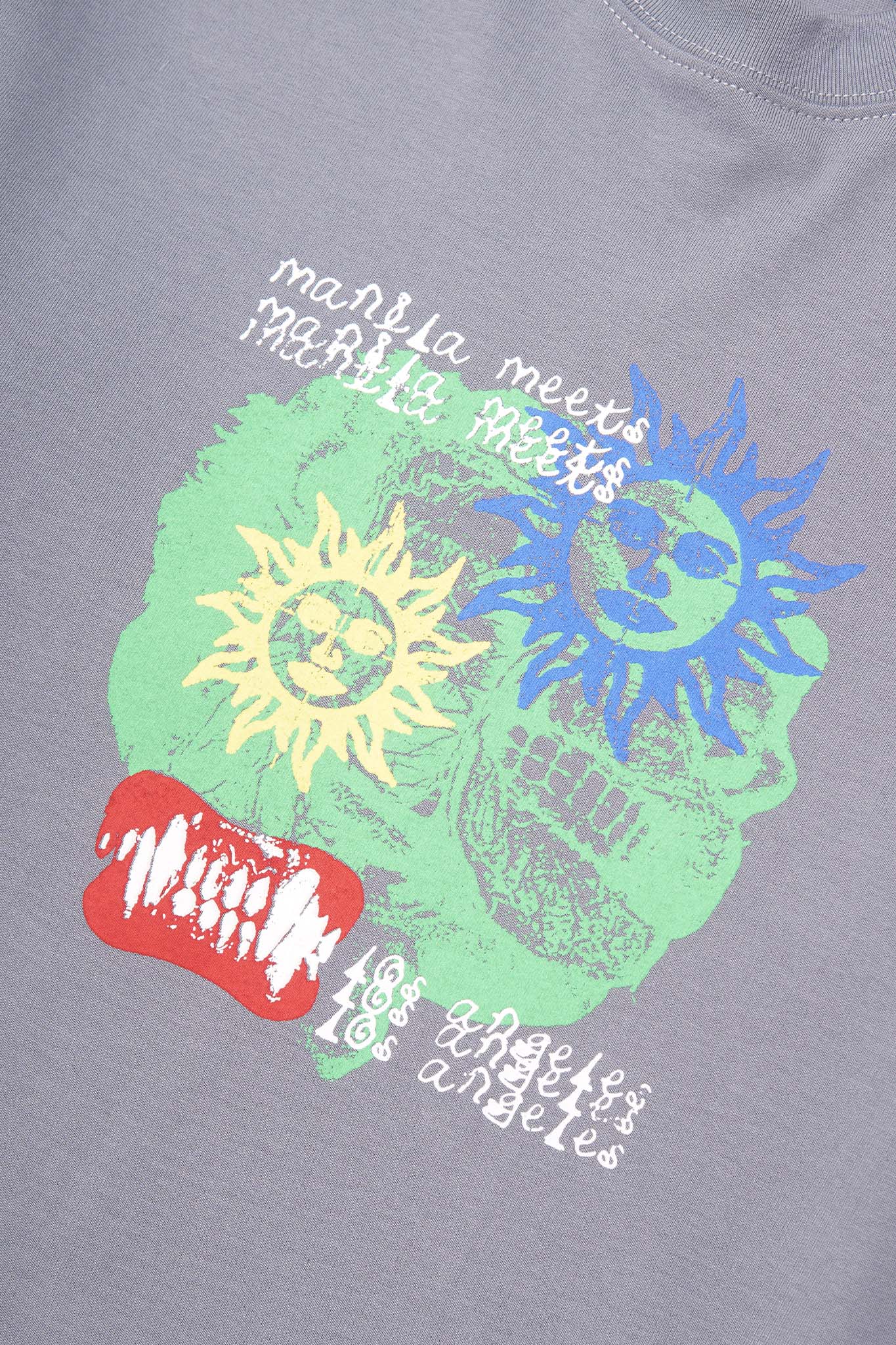 "SUN SEEKER" TEE IN GLACIER - Image 4