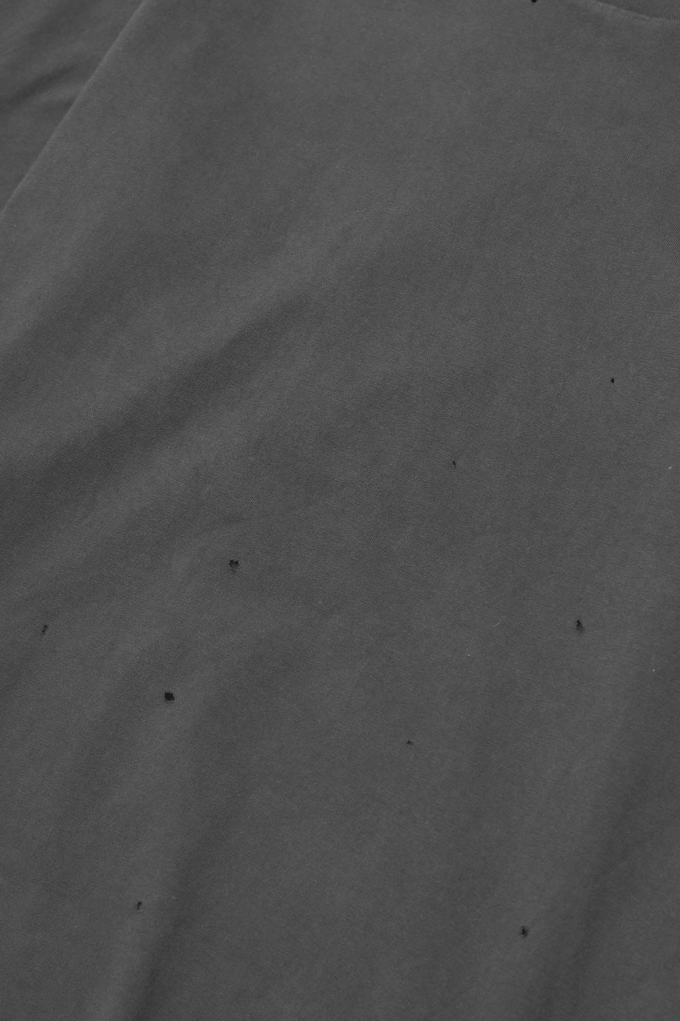 TATTERED OVERSIZED TEE IN CROW - Image 7