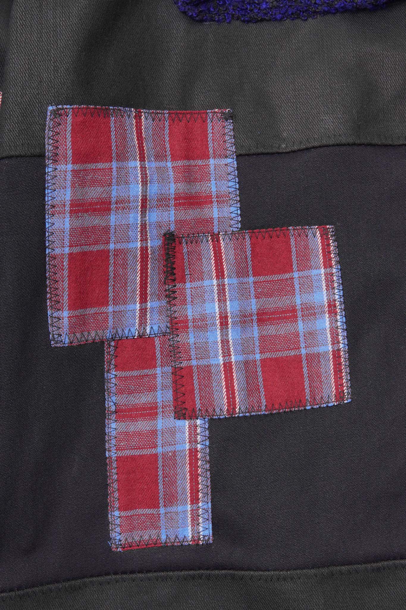 TERRA SHORTS IN MIDNIGHT HARVEST PLAID - Image 9