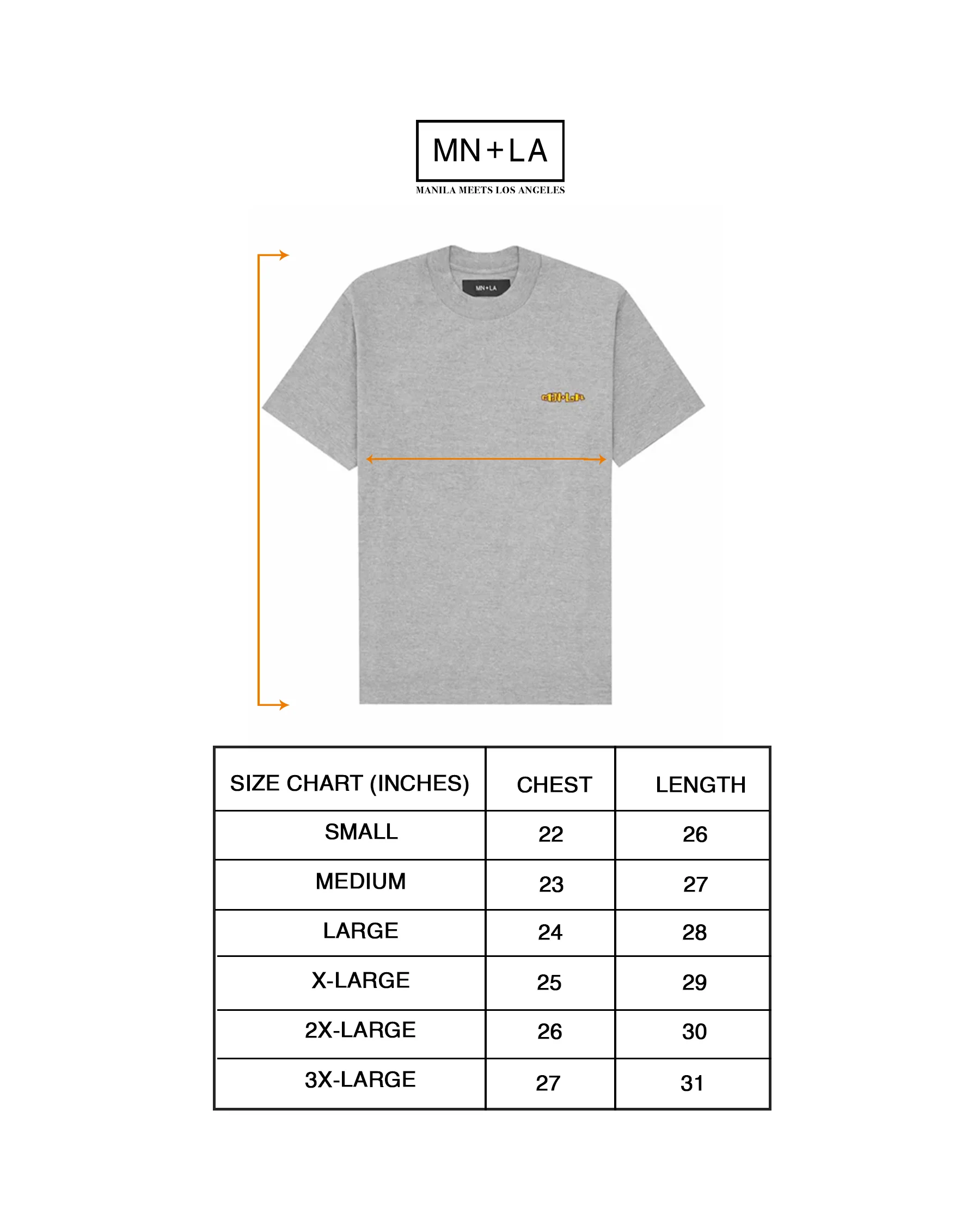 "THAI" LOGO TEE IN HEATHER GREY - Image 2