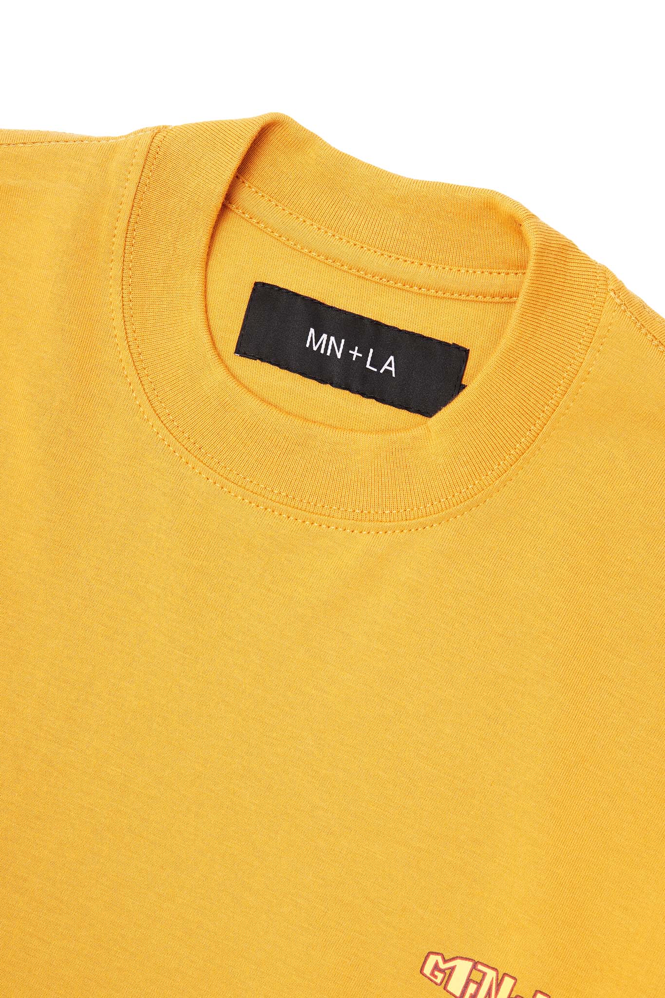 "THAI" LOGO TEE IN MUSTARD - Image 3