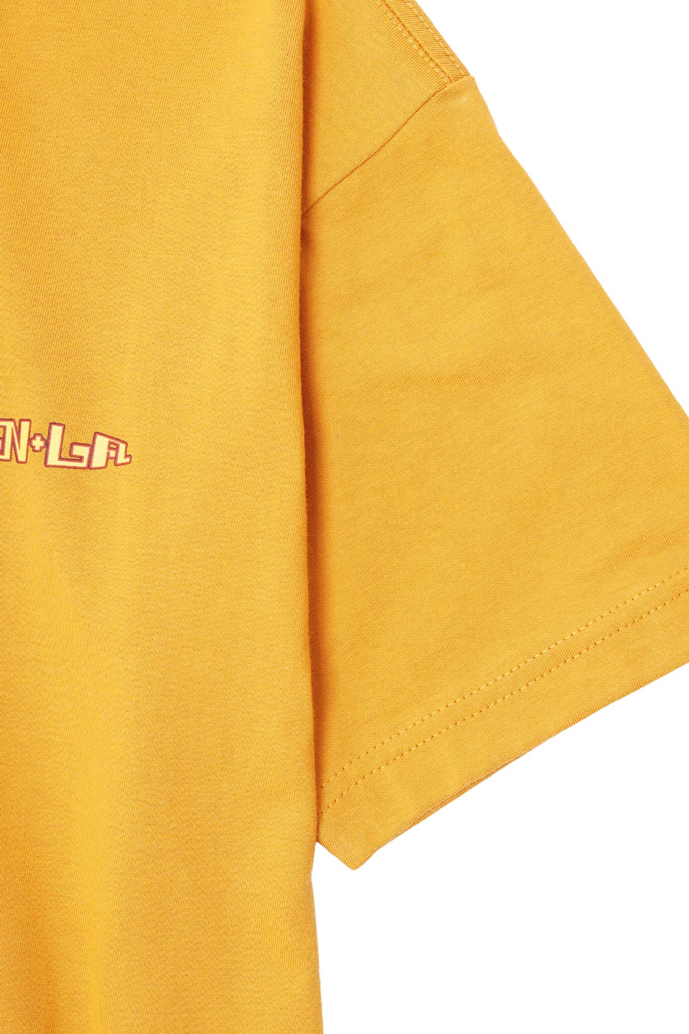 "THAI" LOGO TEE IN MUSTARD - Image 5