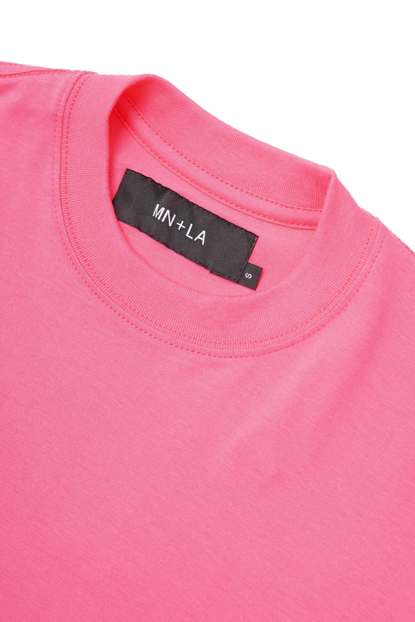 "THAI" LOGO TEE IN STATIC PINK - Image 4