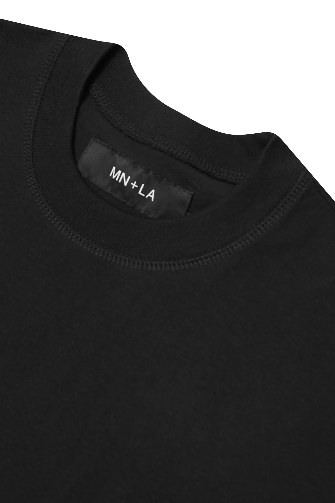TOPSHELF TEE IN CAVIAR - Image 3