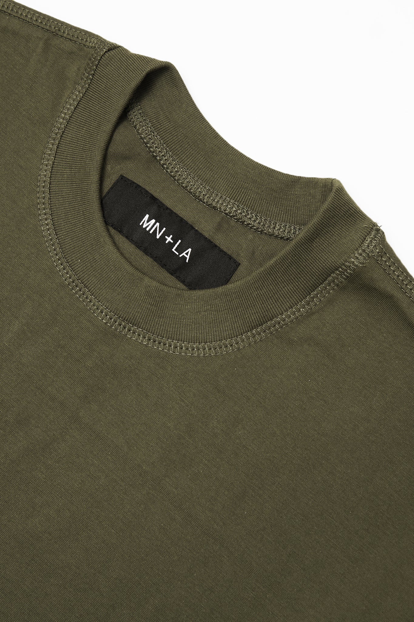 TOPSHELF TEE IN OLIVE - Image 3