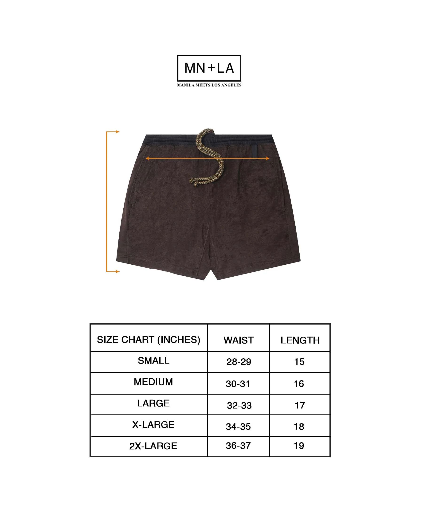 TOWEL STRIDE SHORTS IN CHARCOAL GREY - Image 4