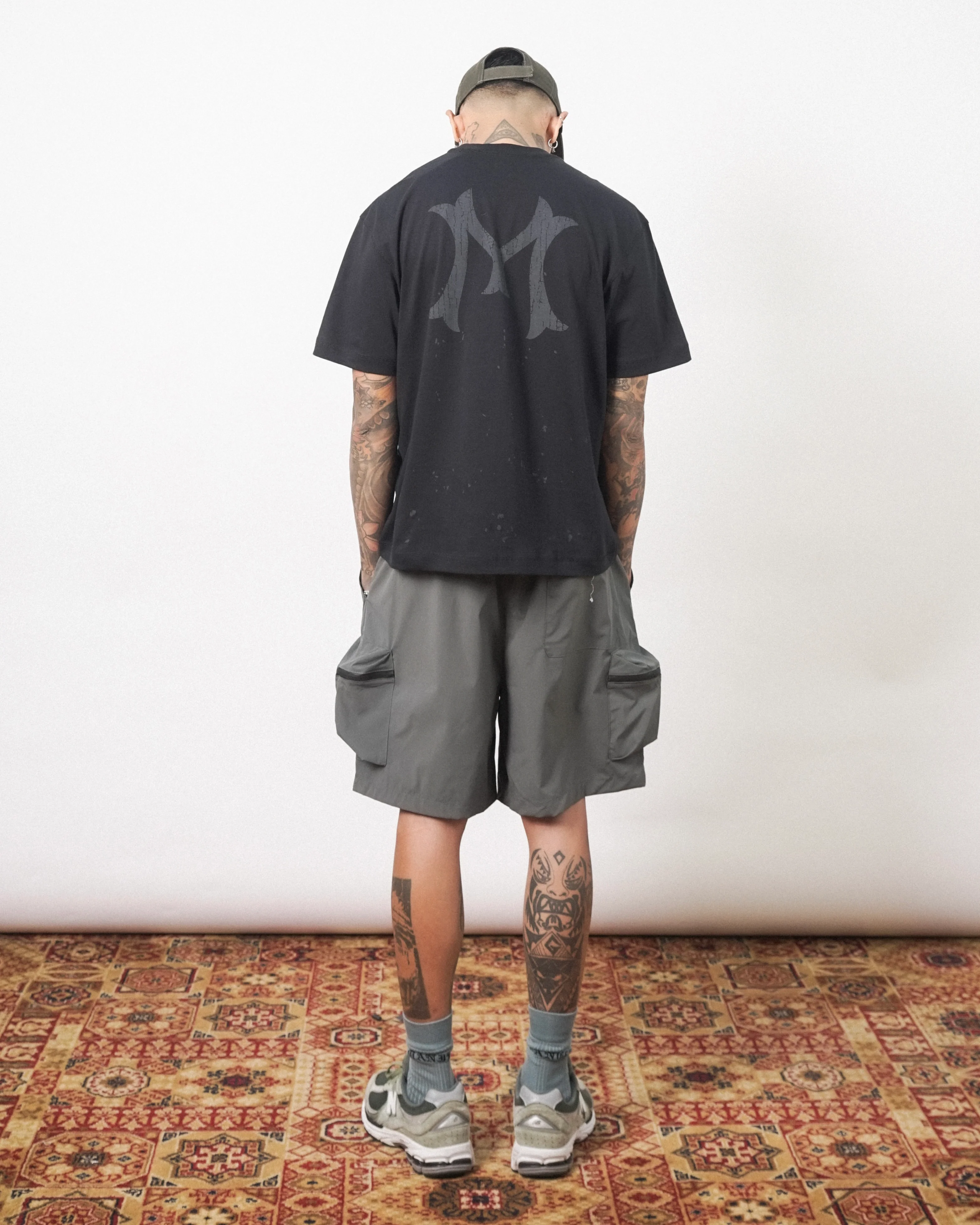 TREK SHORTS IN STONE GREY - Image 3