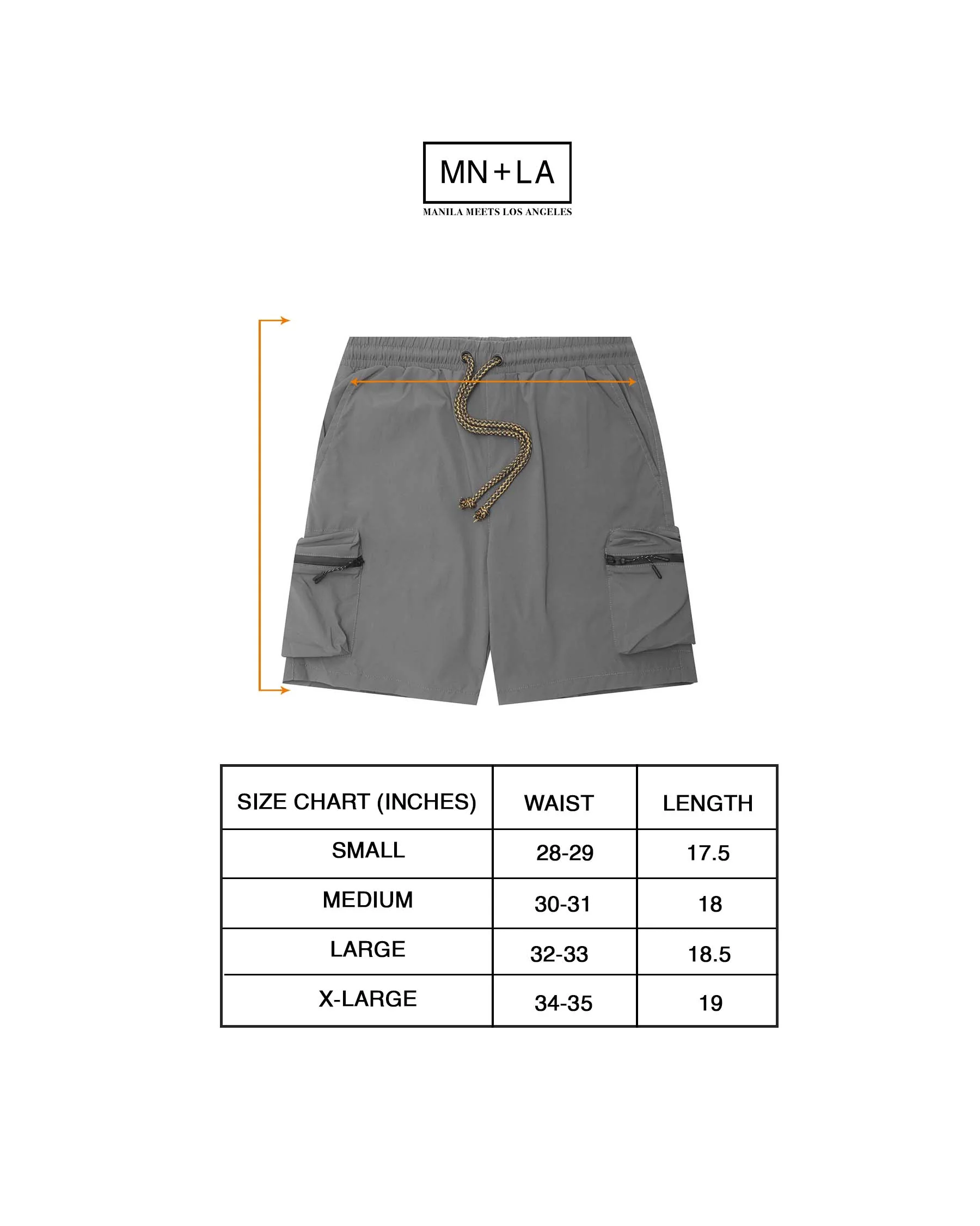 TREK SHORTS IN STONE GREY - Image 5