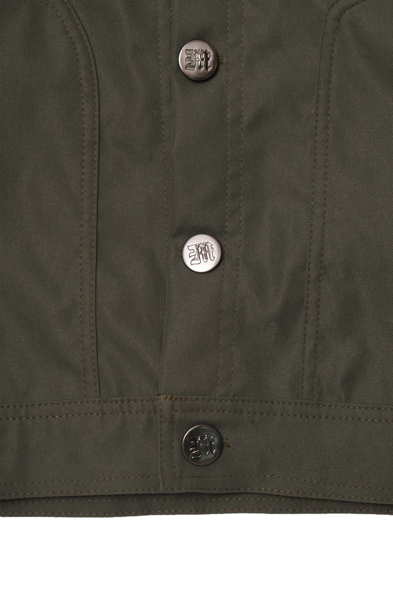TRUCKER JACKET V2 IN OLIVE - Image 10